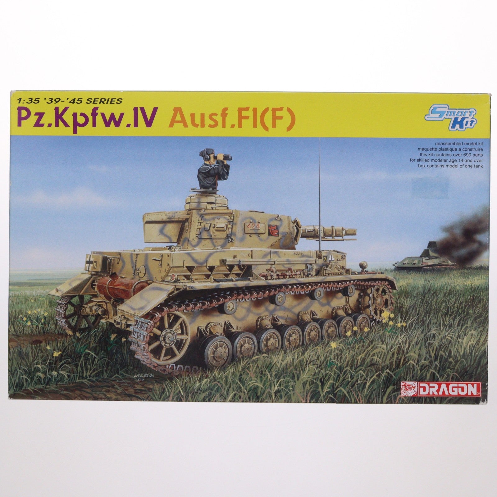 【中古即納】[PTM] 1/35 Pz.Kpfw.IV Ausf.FI(F) ’39-’45 SERIES プラモデル(6315) DRAGON(ドラゴン)(19991231)