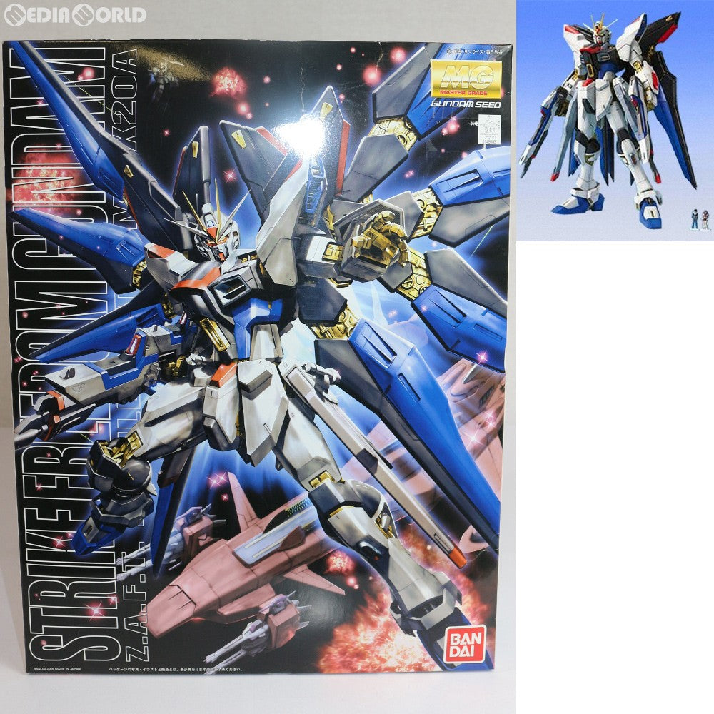 【中古即納】[PTM] MG 1/100 ZGMF-X20A ストライクフリーダムガンダム 機動戦士ガンダムSEED DESTINY(シード デスティニー) プラモデル(0148083) バンダイ(20081231)
