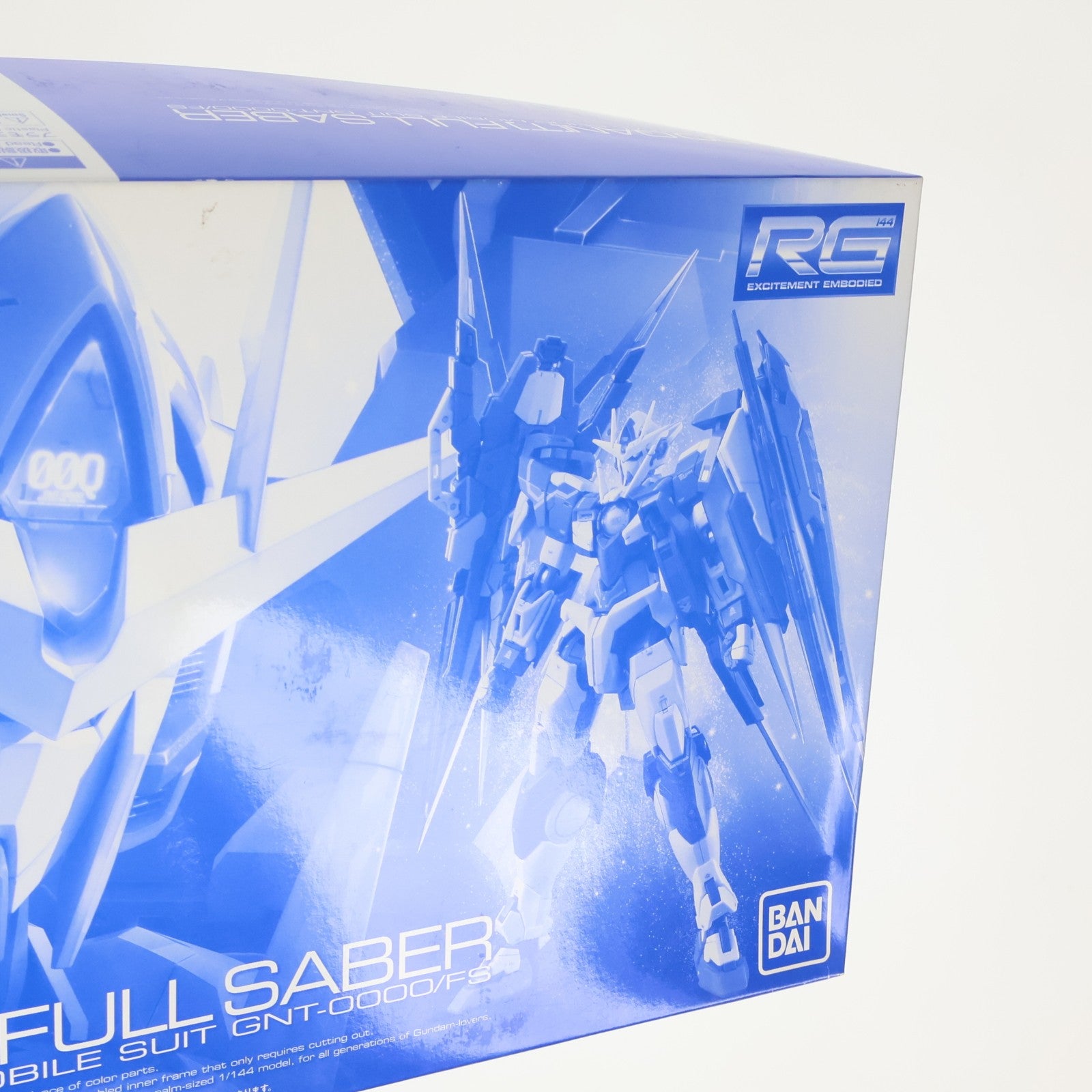 【中古即納】[PTM] プレミアムバンダイ限定 RG 1/144 GNT-0000/FS ダブルオークアンタ フルセイバー 機動戦士ガンダム00V(ダブルオーブイ)戦記 プラモデル(0216733) バンダイ(20170430)