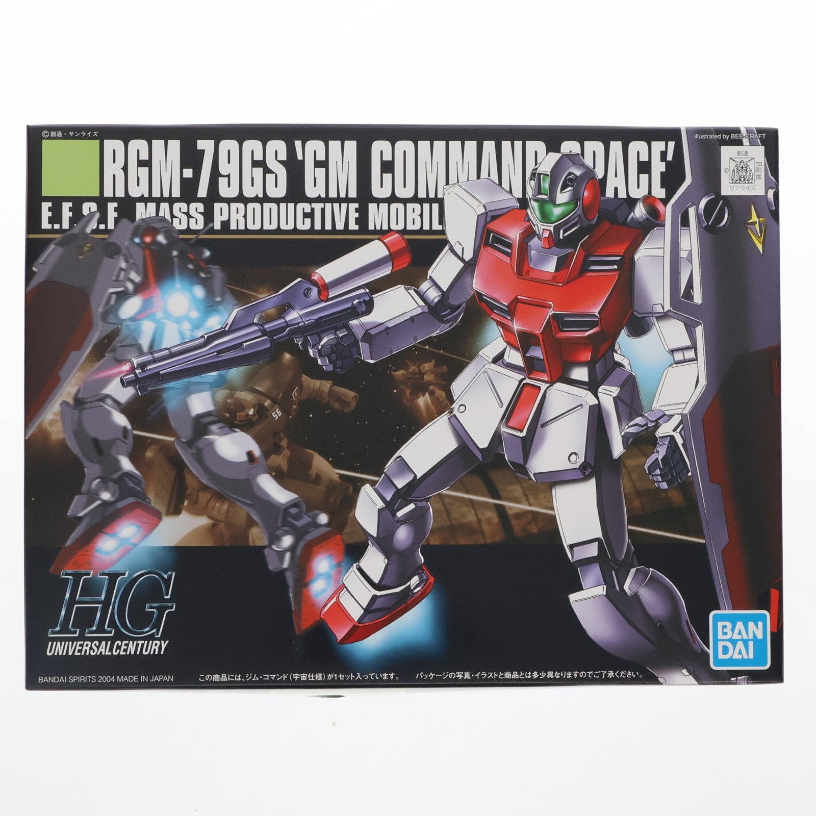 【中古即納】[PTM] (再販) HGUC 1/144 RGM-79GS ジム・コマンド(宇宙仕様) 機動戦士ガンダム0080 ポケットの中の戦争 プラモデル バンダイスピリッツ(20250827)
