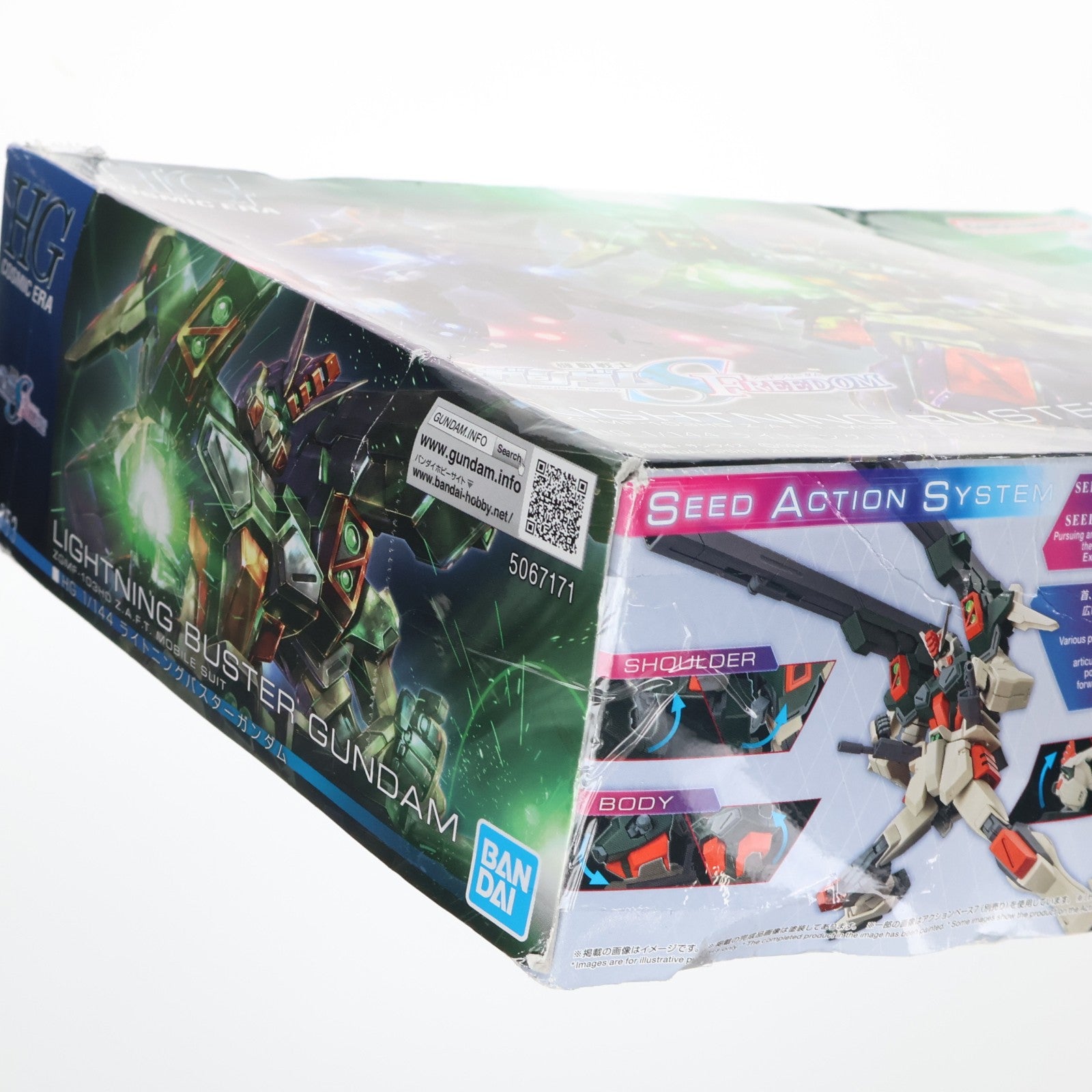 【中古即納】[PTM] (再販) HG 1/144 ZGMF-103HD ライトニングバスターガンダム 機動戦士ガンダムSEED FREEDOM(シード フリーダム) プラモデル(5067171) バンダイスピリッツ(20250913)
