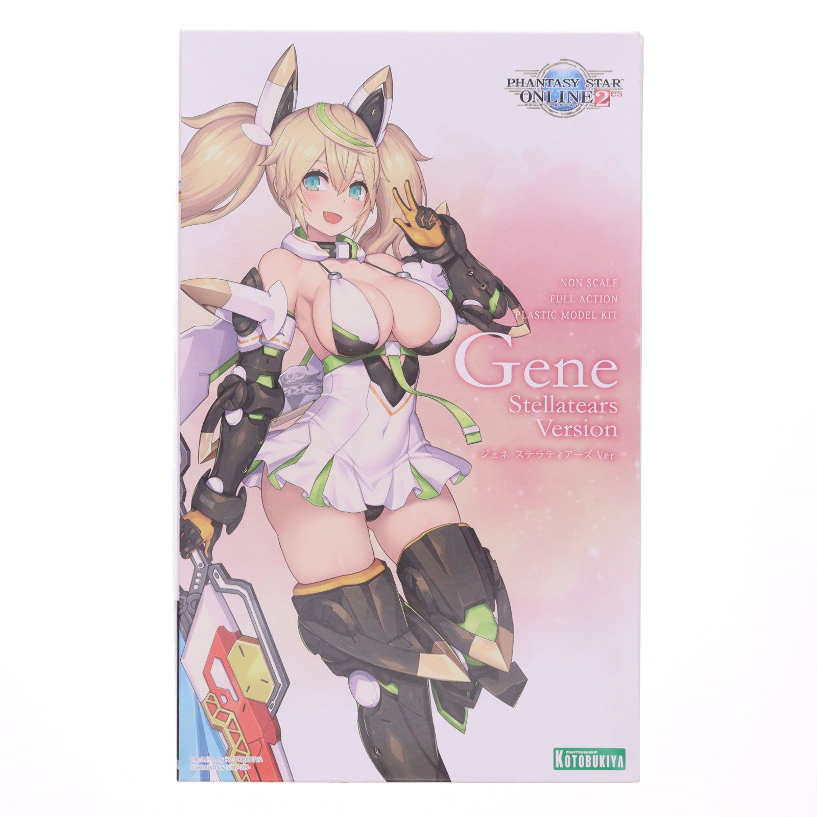 【中古即納】[PTM] (再販) ジェネ(ステラティアーズVer.) ファンタシースターオンライン2 es プラモデル(KP482) コトブキヤ(20240524)