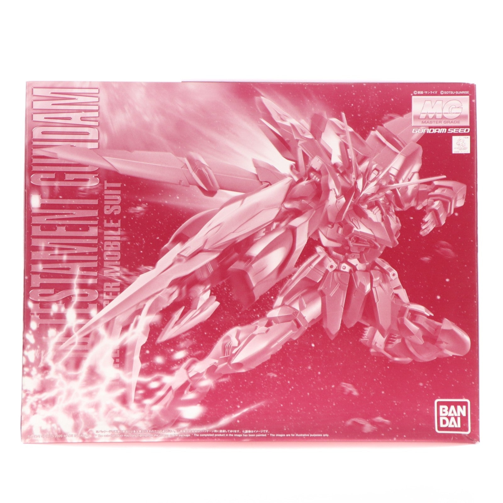 【中古即納】[PTM] プレミアムバンダイ限定 MG 1/100 ZGMF-X12A/RGX-00 テスタメントガンダム 機動戦士ガンダムSEED DESTINY ASTRAY(シード デスティニー アストレイ) プラモデル(5060920) バンダイスピリッツ(20201015)