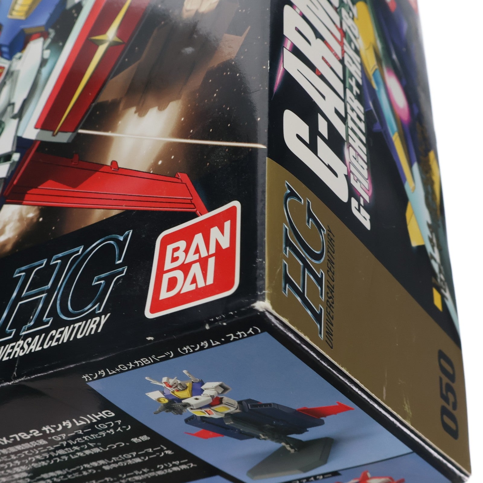 【中古即納】[PTM] HGUC 1/144 Gアーマー(Gファイター+RX-78-2 ガンダム) 機動戦士ガンダム シリーズNo.050 プラモデル(0129453) バンダイ(20181109)