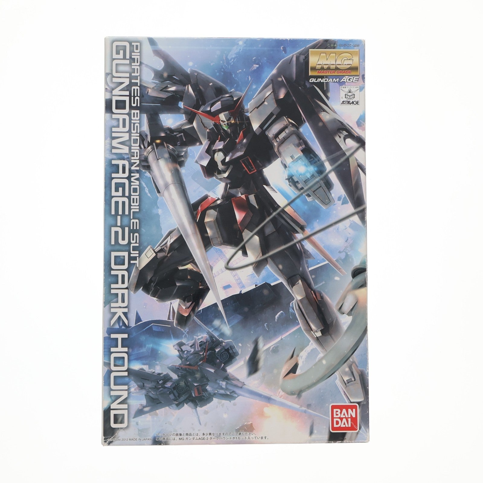 【中古即納】[PTM] MG 1/100 ガンダムAGE-2 ダークハウンド ガンダムAGE(エイジ) プラモデル(0178534) バンダイ(20171026)