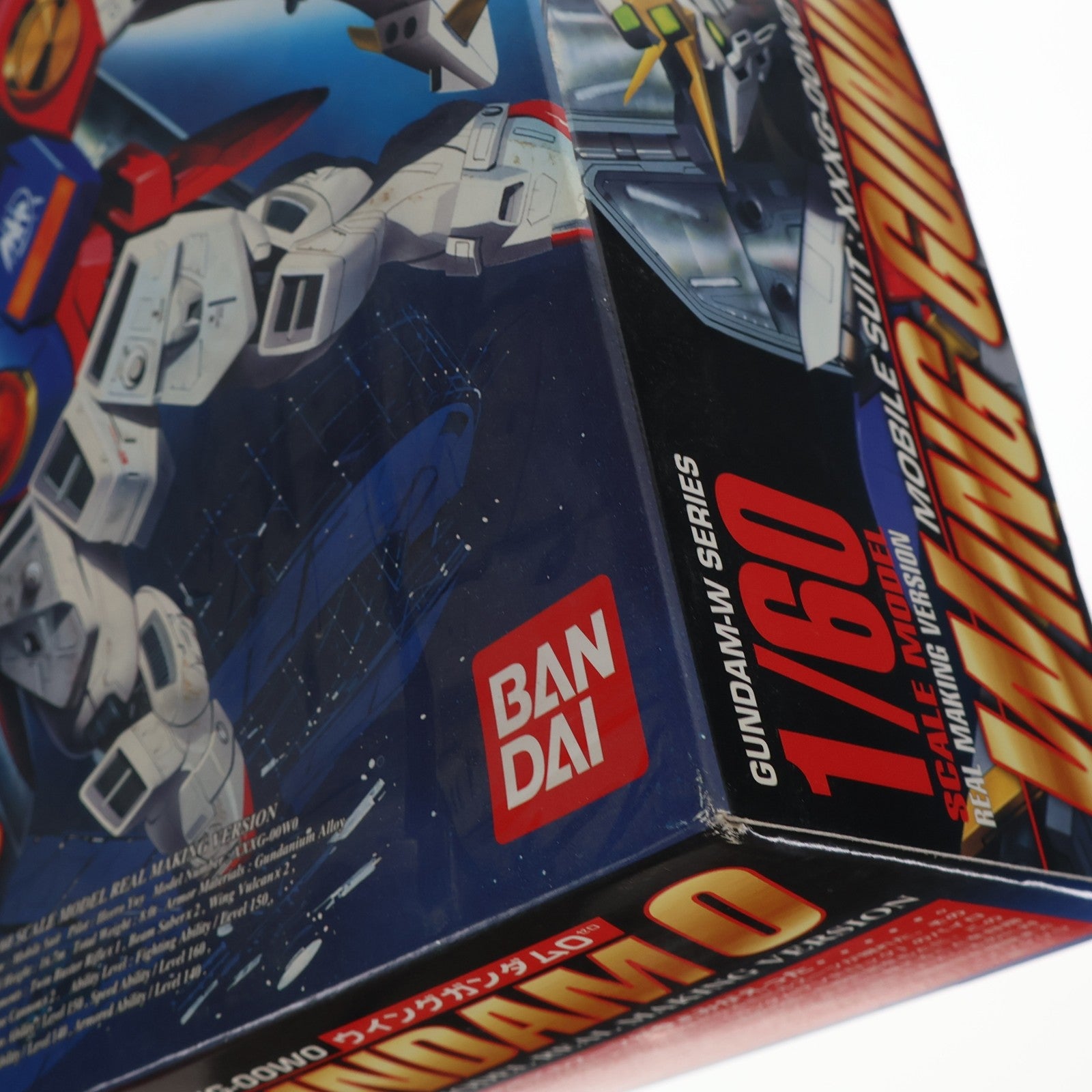 【中古即納】[PTM] 1/60 XXXG-00W0 ウイングガンダム0(ゼロ) 新機動戦記ガンダムW(ウィング) プラモデル(0048287) バンダイ(19951031)