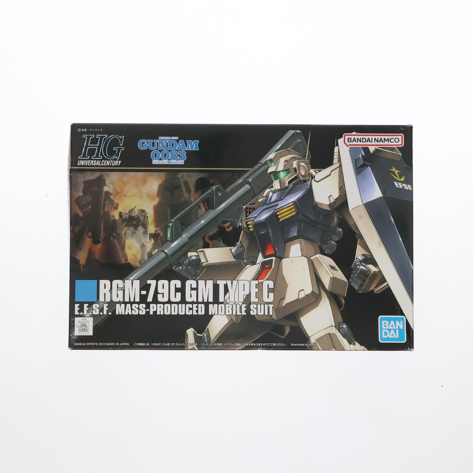 【中古即納】[PTM] (再販) HGUC 1/144 RGM-79C ジム改 機動戦士ガンダム0083 STARDUST MEMORY(スターダストメモリー) プラモデル(5059163) バンダイスピリッツ(20250827)