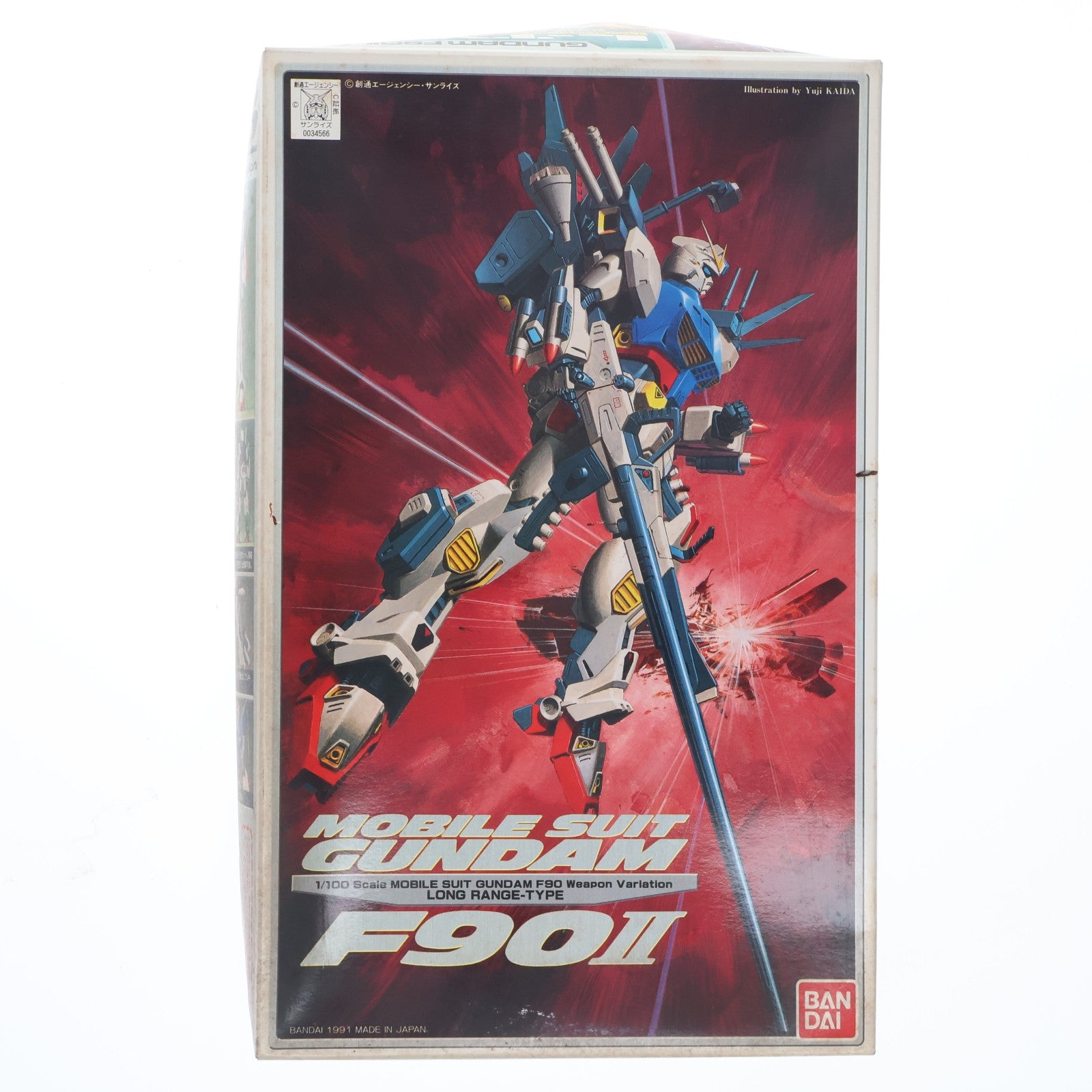【中古即納】[PTM] 1/100 ガンダムF90II Lタイプ(長距離仕様) 機動戦士ガンダムF90 プラモデル(0034566) バンダイ(20180228)