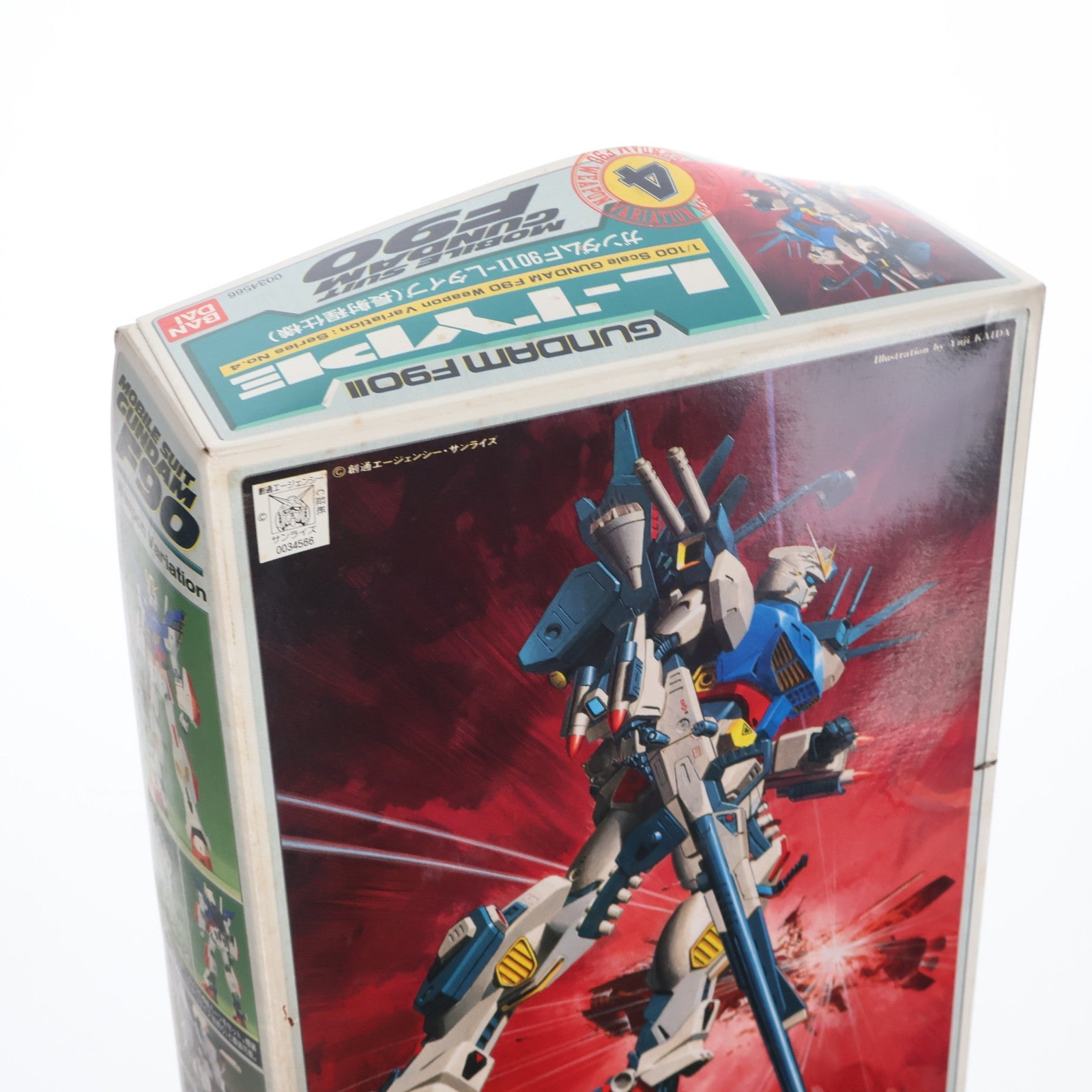 【中古即納】[PTM] 1/100 ガンダムF90II Lタイプ(長距離仕様) 機動戦士ガンダムF90 プラモデル(0034566) バンダイ(20180228)