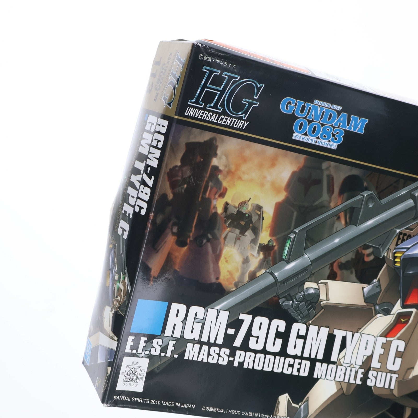 【中古即納】[PTM] (再販) HGUC 1/144 RGM-79C ジム改 機動戦士ガンダム0083 STARDUST MEMORY(スターダストメモリー) プラモデル(5059163) バンダイスピリッツ(20250827)