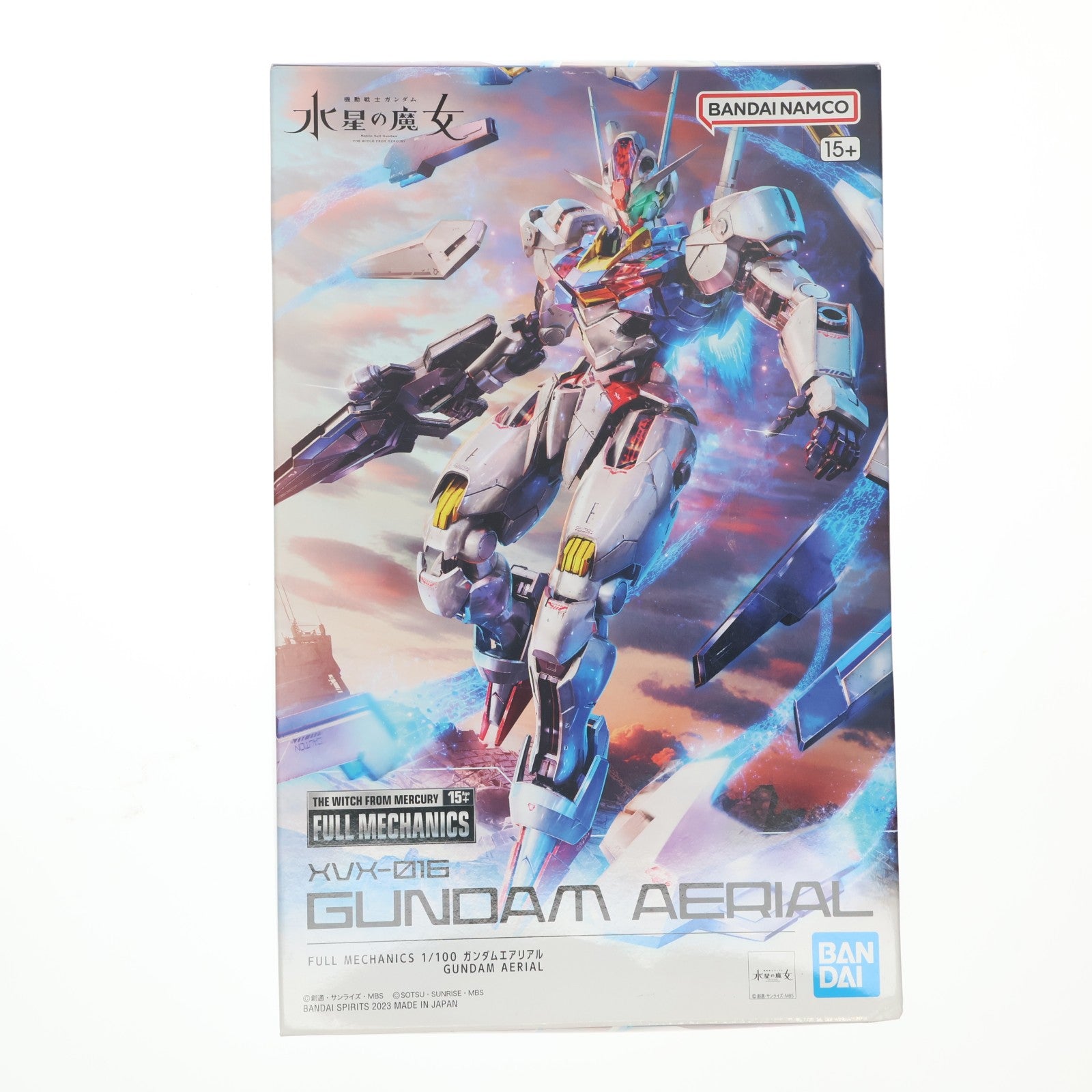 【中古即納】[PTM] (再販) FULL MECHANICS 1/100 ガンダムエアリアル 機動戦士ガンダム 水星の魔女 プラモデル(5065090) バンダイスピリッツ(20250904)