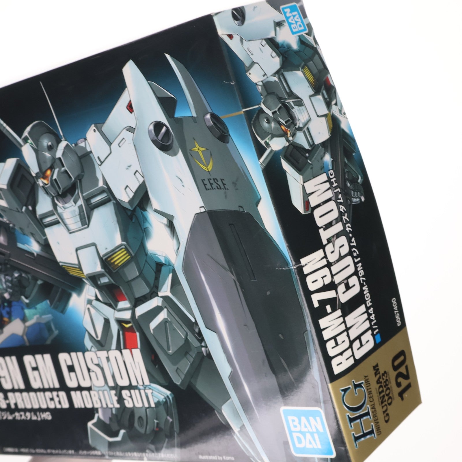 【中古即納】[PTM] HGUC 1/144 ジム・カスタム 機動戦士ガンダム0083 STARDUST MEMORY(スターダストメモリー) プラモデル バンダイスピリッツ(20240410)