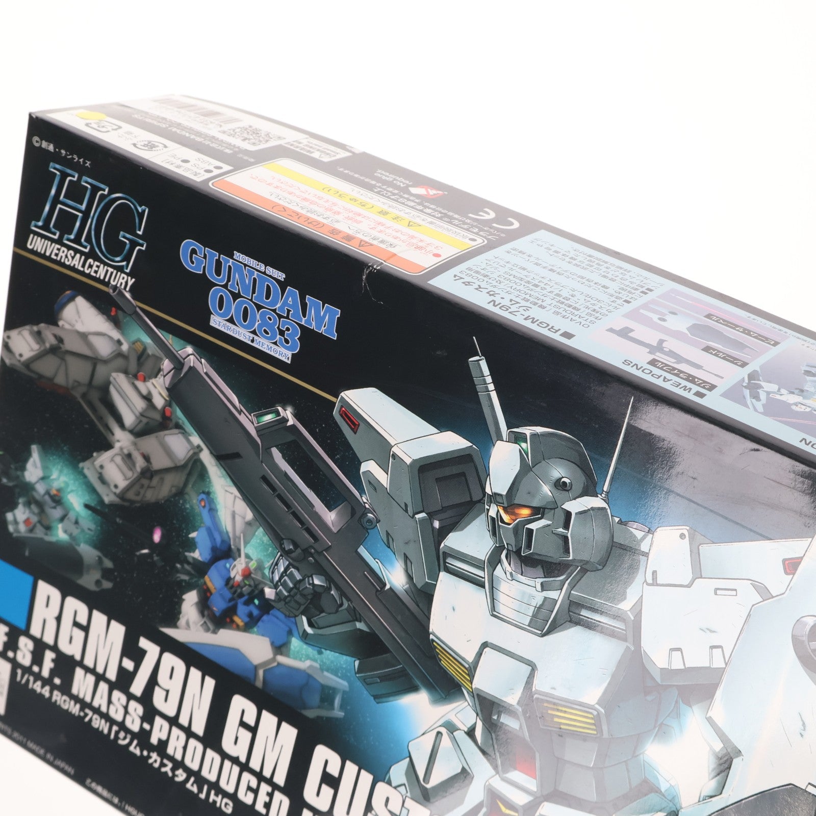 【中古即納】[PTM] HGUC 1/144 ジム・カスタム 機動戦士ガンダム0083 STARDUST MEMORY(スターダストメモリー) プラモデル バンダイスピリッツ(20240410)