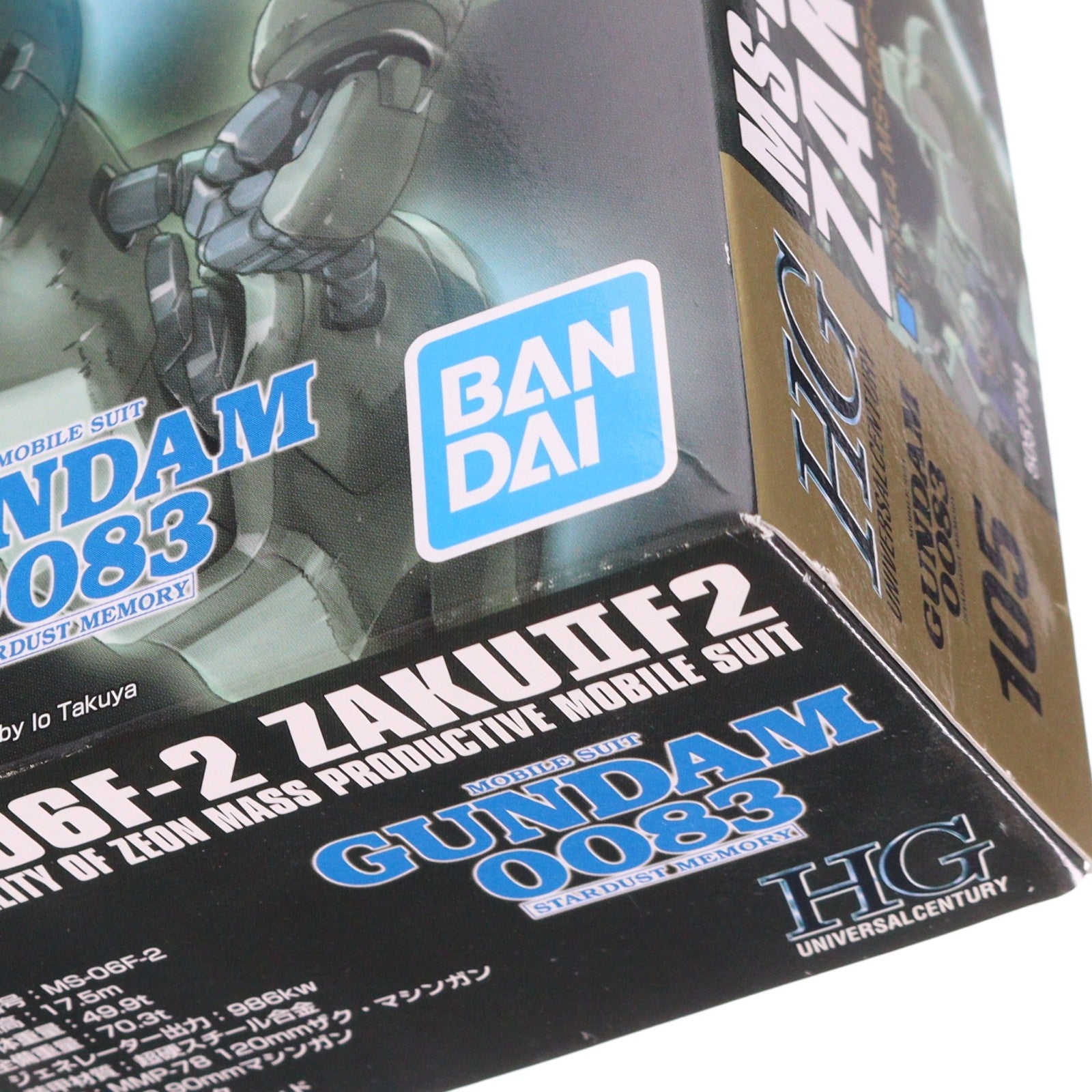 【中古即納】[PTM] (再販) HGUC 1/144 F2ザク ジオン仕様 機動戦士ガンダム0083 STARDUST MEMORY(スターダストメモリー) プラモデル バンダイスピリッツ(20240710)