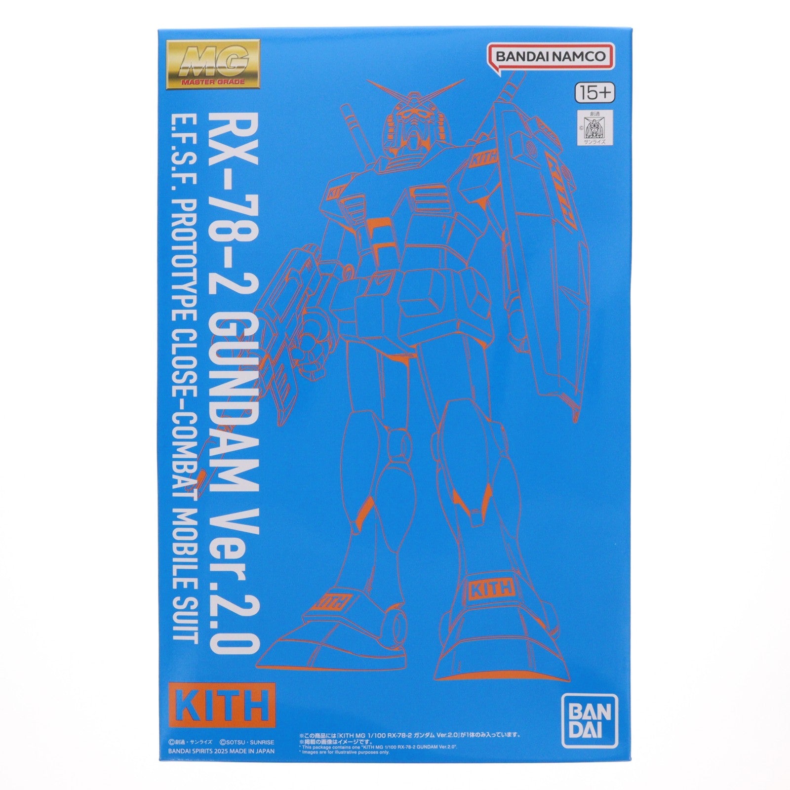 【中古即納】[PTM] KITH App限定 KITH MG 1/100 RX-78-2 ガンダム Ver.2.0 機動戦士ガンダム プラモデル(5069776) バンダイスピリッツ(20260228)