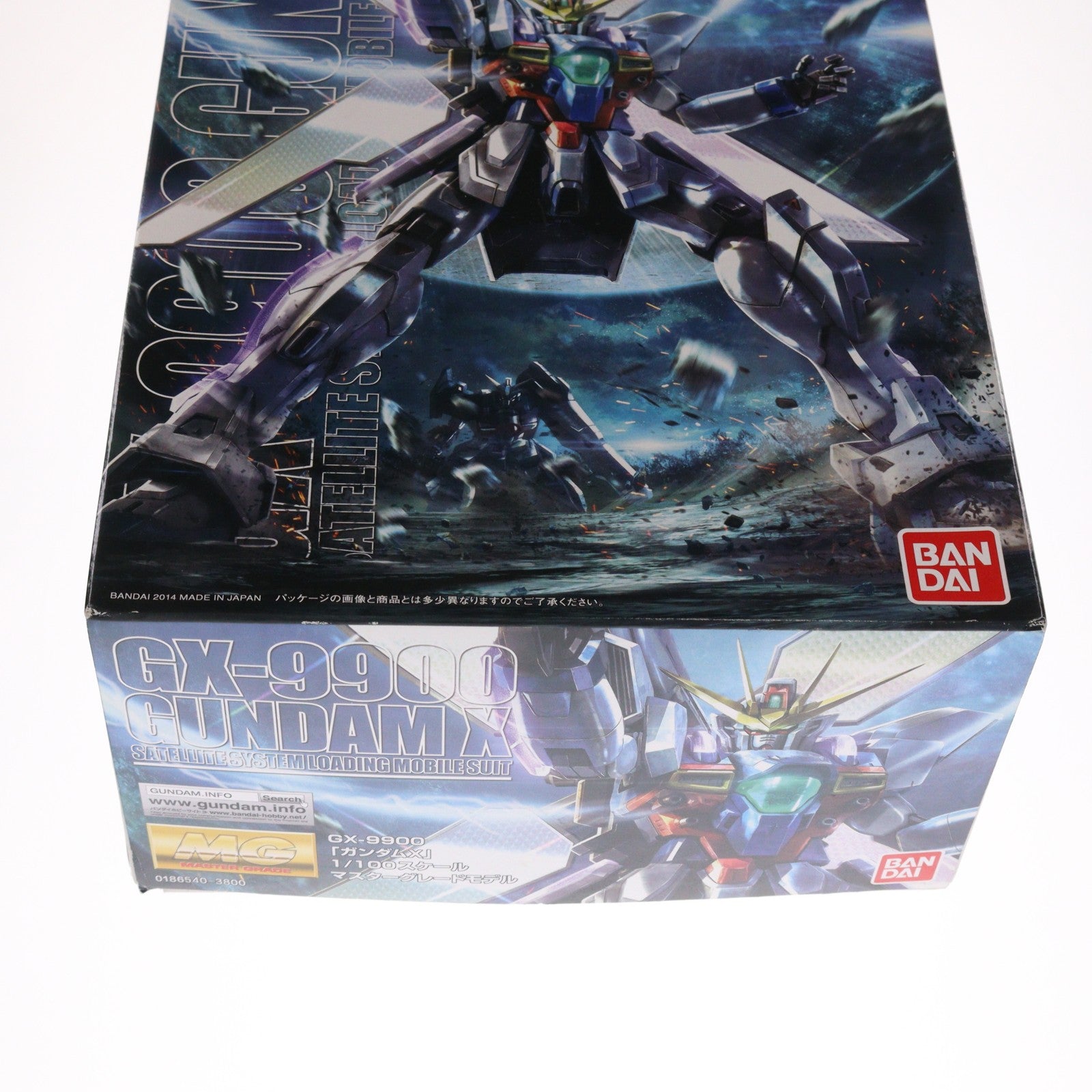 【中古即納】[PTM] MG 1/100 GX-9900 ガンダムX 機動新世紀ガンダムX プラモデル(0186540) バンダイ(20140131)