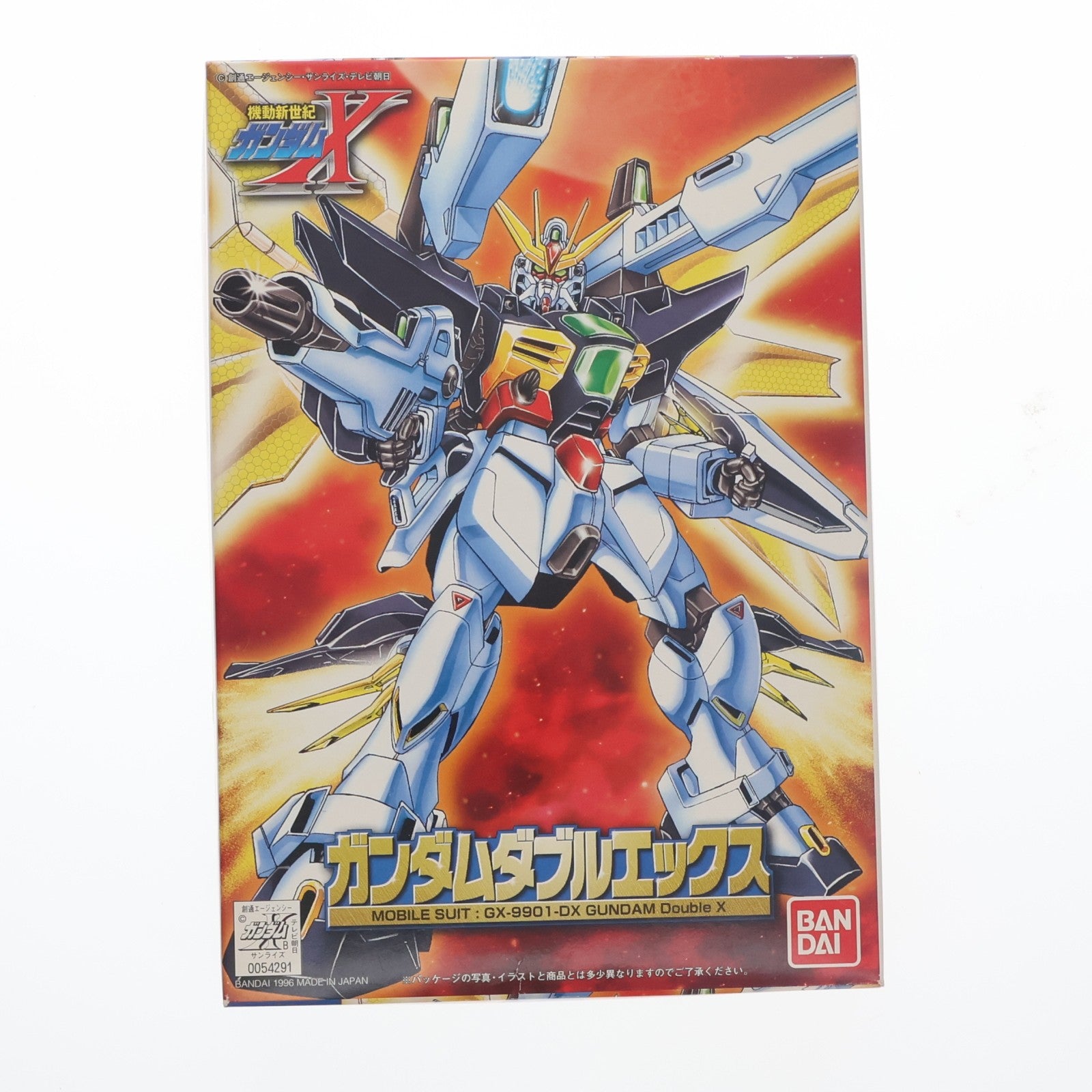 【中古即納】[PTM] ガンダムXシリーズ No.07 1/144 GX-9901-DX ガンダムダブルエックス(再生産版) 機動新世紀ガンダムX プラモデル(0054291-700) バンダイ(20131027)
