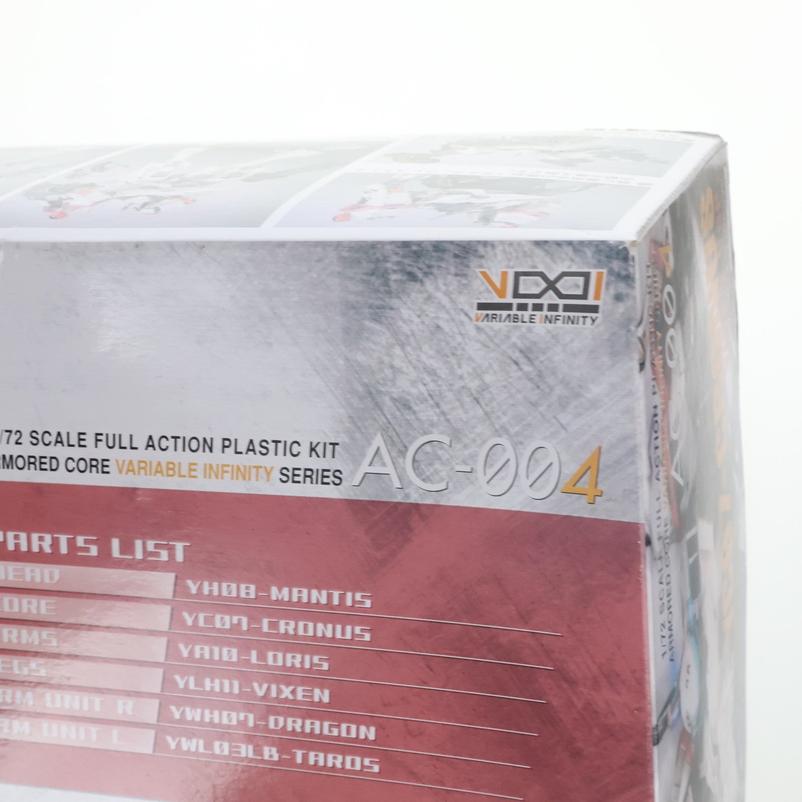 【中古即納】[PTM] V.I.シリーズ AC-004 1/72 ミラージュ YC07-クロノス ヴィクセンVer. ARMORED CORE(アーマード・コア) プラモデル(VI-06) コトブキヤ(20061224)