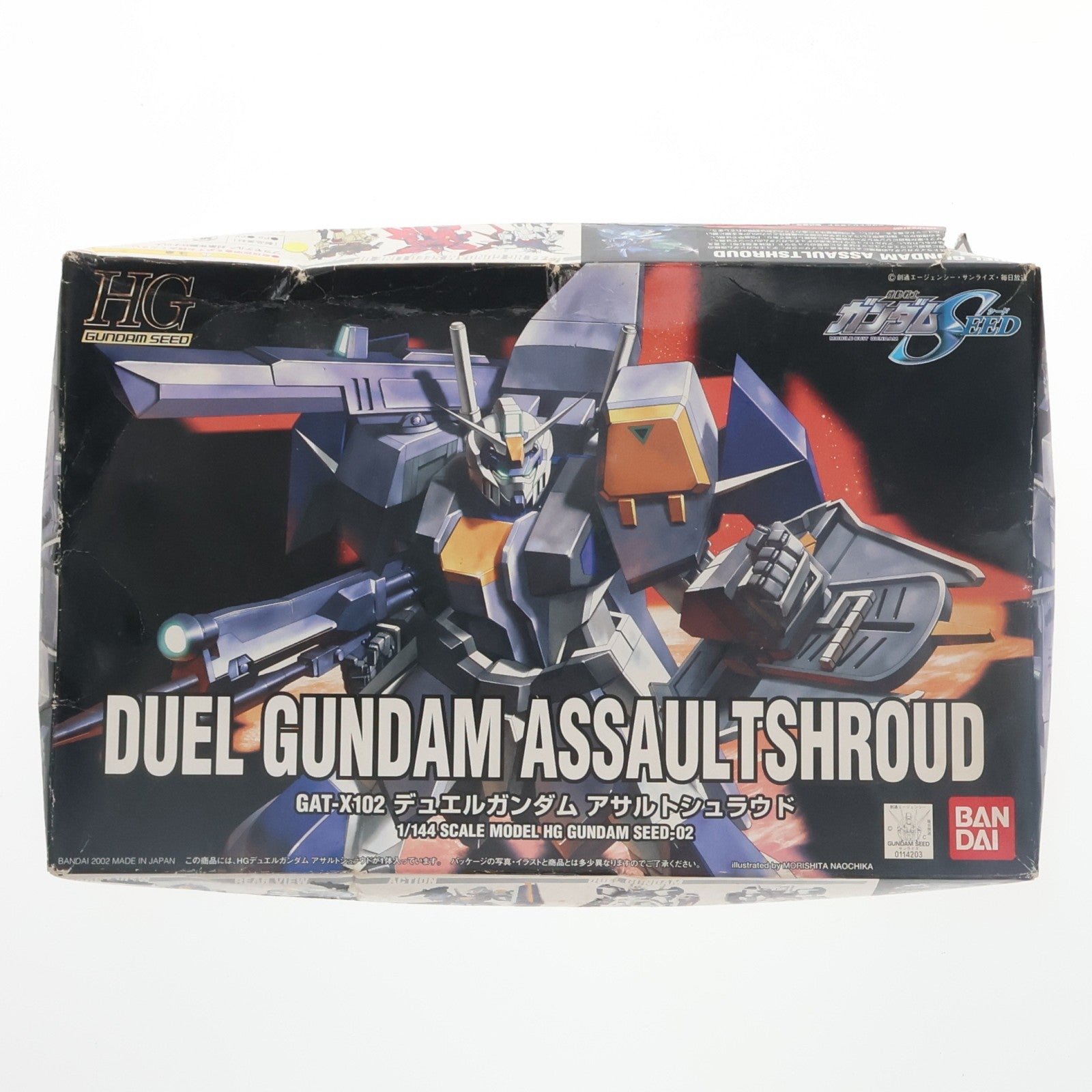 【中古即納】[PTM] HG 1/144 デュエルガンダム アサルトシュラウド 機動戦士ガンダムSEED(シード) プラモデル バンダイ(20021120)