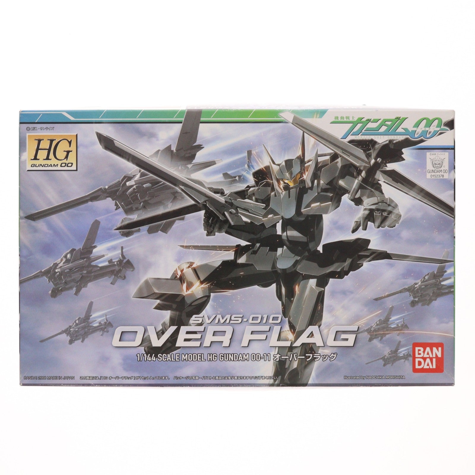 【中古即納】[PTM] HG 1/144 SVMS-010 オーバーフラッグ 機動戦士ガンダム00(ダブルオー) プラモデル(0152378) バンダイ(20080331)