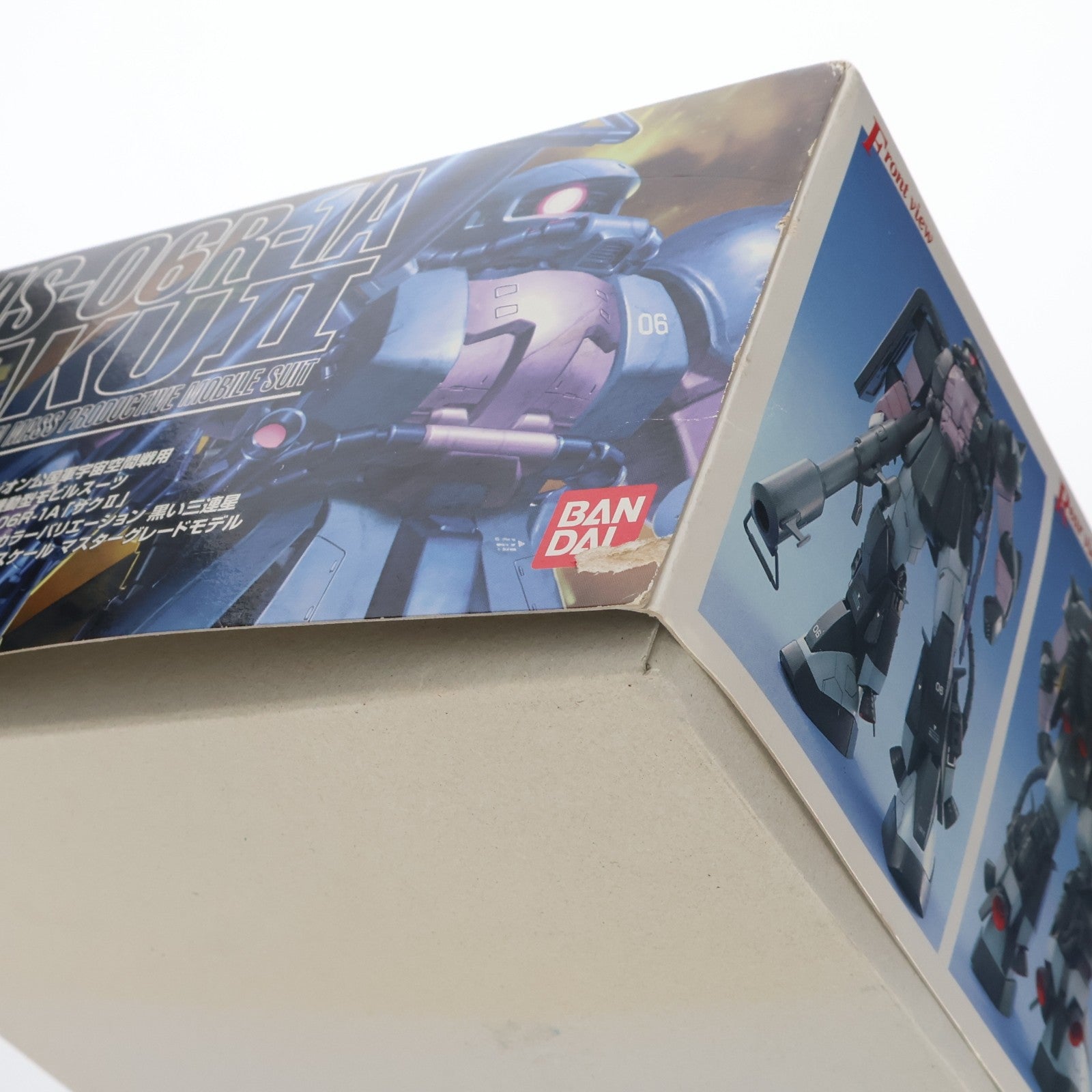 【中古即納】[PTM] MG 1/100 MS-06R-1A ザクII 黒い三連星仕様 機動戦士ガンダム MSV プラモデル(0072574) バンダイ(20170218)