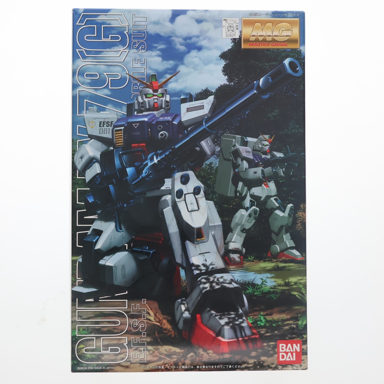 【中古即納】[PTM] MG 1/100 RX-79[G] 陸戦型ガンダム 機動戦士ガンダム 第08MS小隊 プラモデル(0076371) バンダイ(20170731)