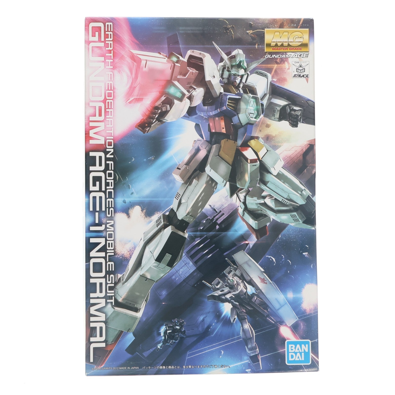 【中古即納】[PTM] MG 1/100 ガンダムAGE-1 ノーマル ガンダムAGE(エイジ) プラモデル(0175307/5062842) バンダイスピリッツ(20210721)