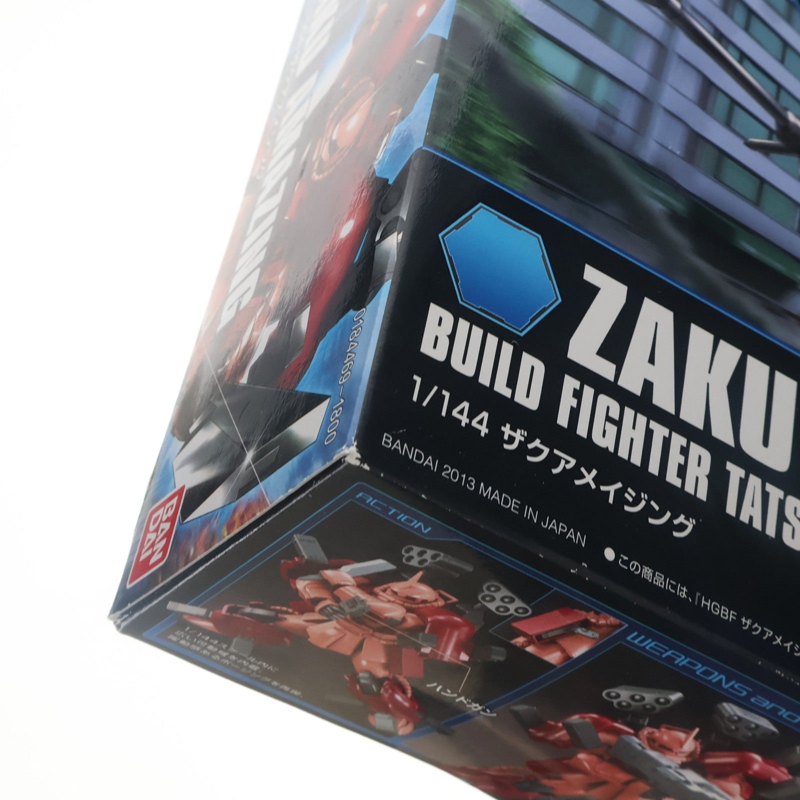 【中古即納】[PTM] HGBF 1/144 ザクアメイジング ガンダムビルドファイターズ プラモデル(844699) バンダイ(20131005)