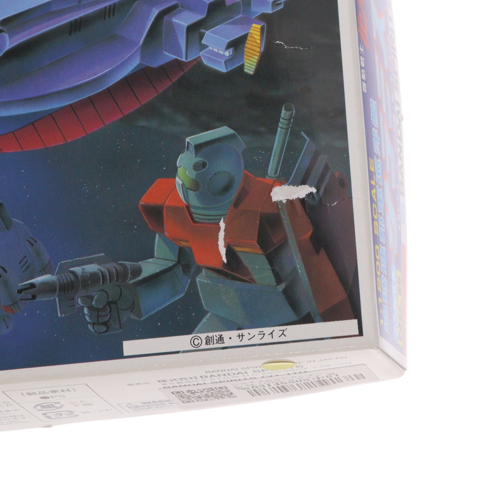 【中古即納】[PTM] ベストメカコレクションNo.56 1/1200 サラミス 機動戦士ガンダム プラモデル(5063117) バンダイスピリッツ(20211117)