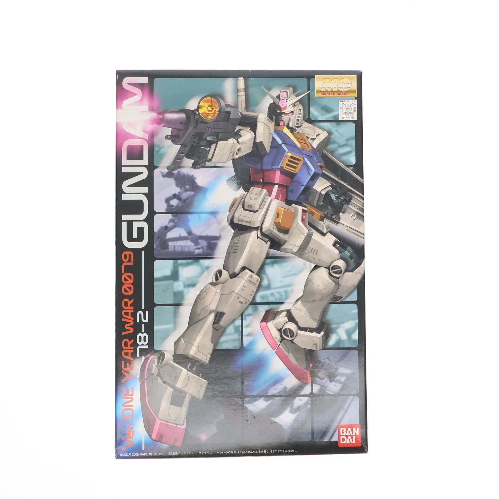 【中古即納】[PTM] MG 1/100 RX-78-2 ガンダム Ver.ONE YEAR WAR 0079 機動戦士ガンダム 一年戦争 プラモデル(0132155) バンダイ(20170224)