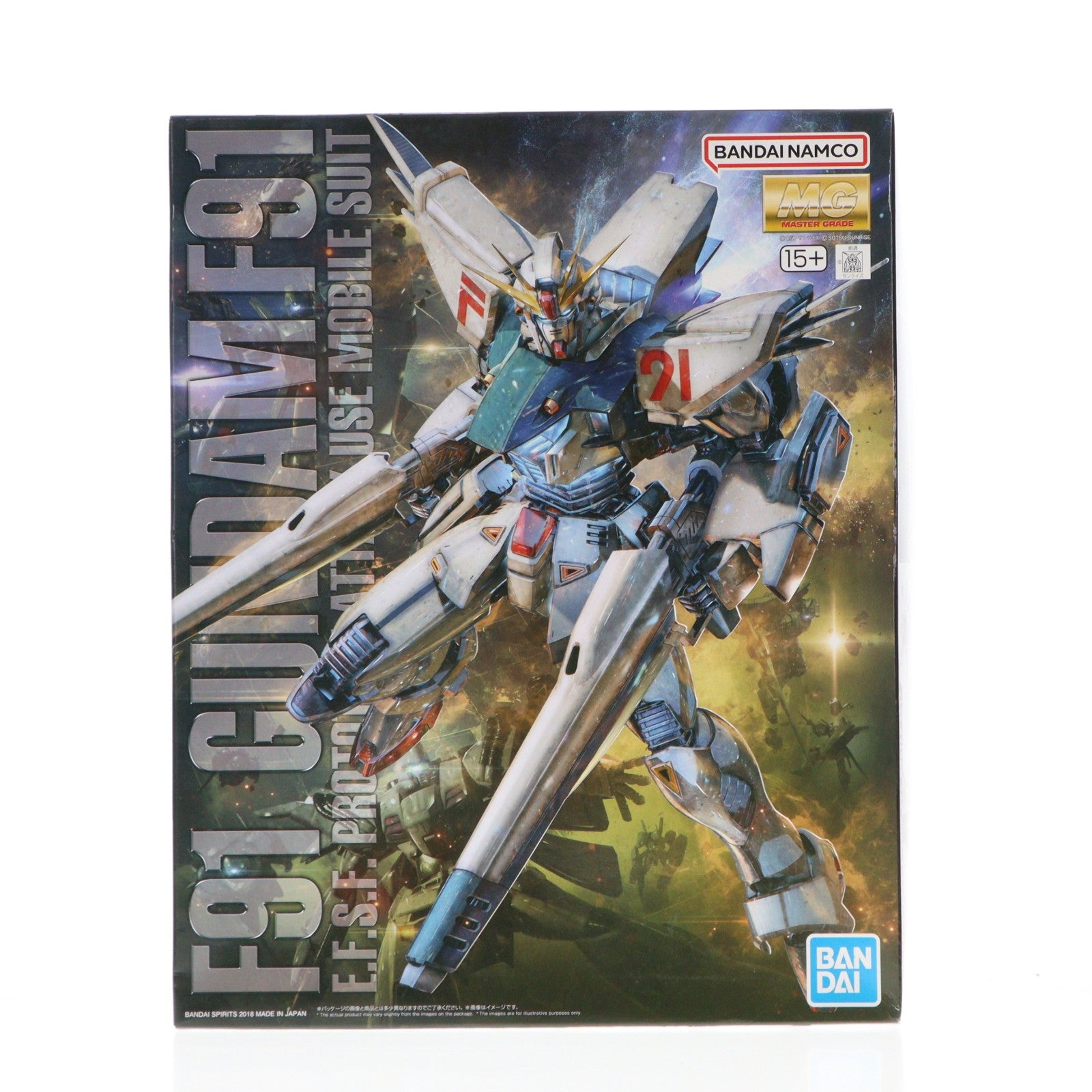 【中古即納】[PTM] (再販) MG 1/100 F91 ガンダムF91 Ver.2.0 機動戦士ガンダムF91 プラモデル(5061612) バンダイスピリッツ(20250831)
