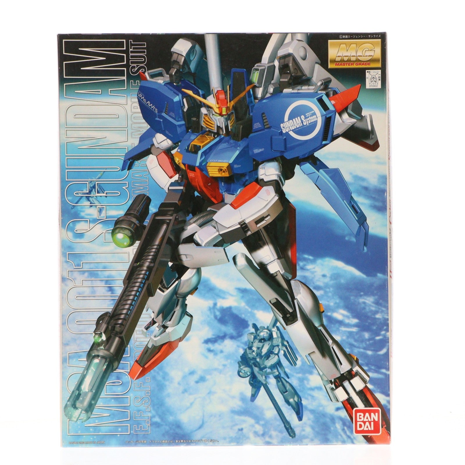 【中古即納】[PTM] MG 1/100 MSA-0011 Sガンダム(スペリオルガンダム) ガンダム・センチネル プラモデル(0113932) バンダイ(20060430)