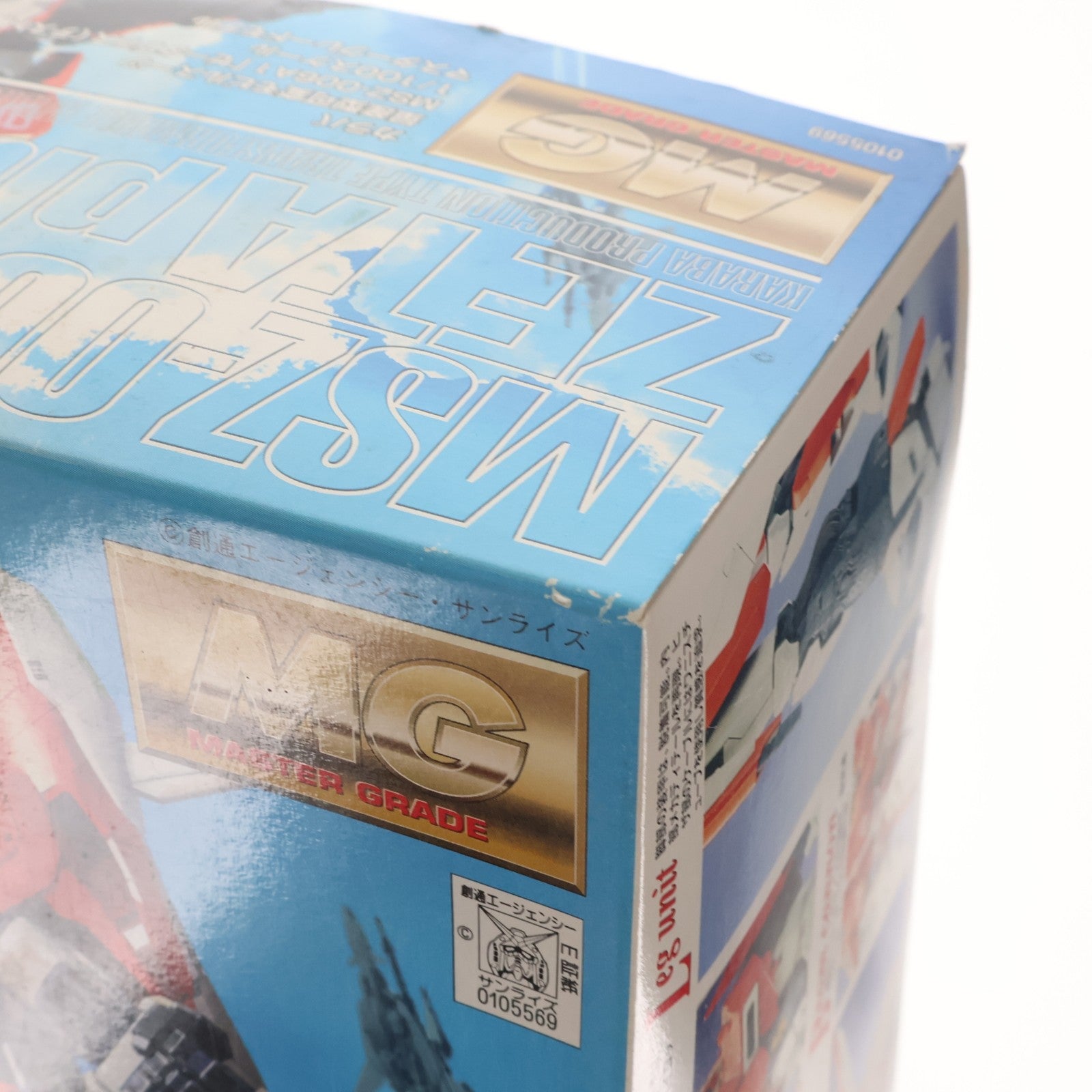 【中古即納】[PTM] MG 1/100 MSZ-006A1 ゼータプラス テスト機カラータイプ ガンダム・センチネル プラモデル(0105569) バンダイ(20070831)