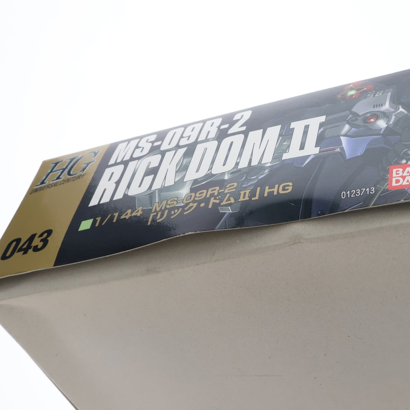 【中古即納】[PTM] HGUC 1/144 MS-09R-2 リック・ドムII 機動戦士ガンダム0080 ポケットの中の戦争 プラモデル(0123713) バンダイ(20180731)