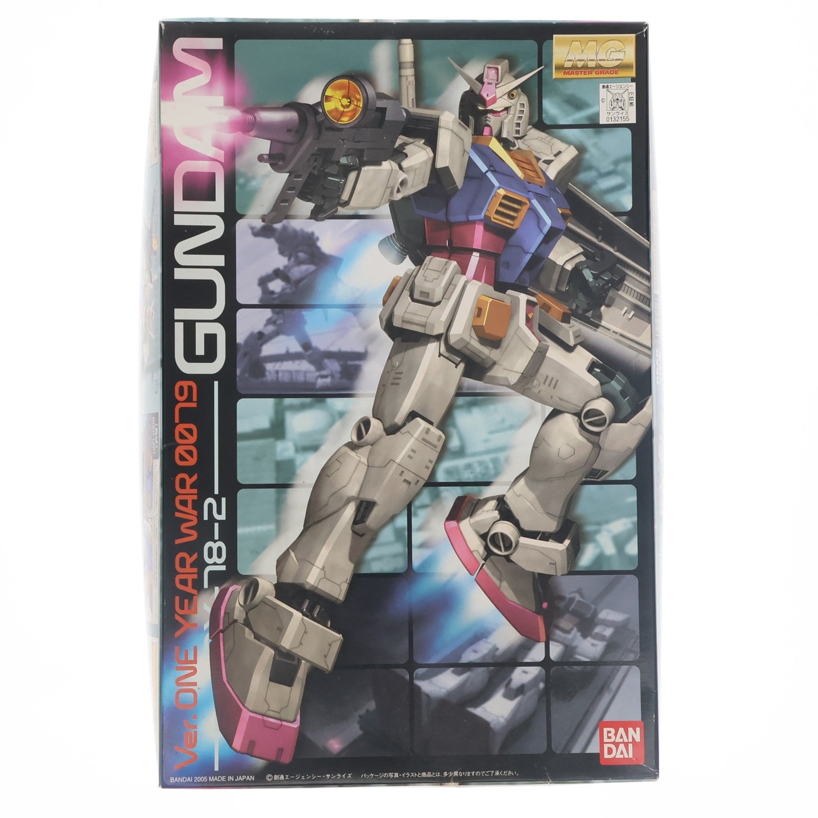 【中古即納】[PTM] MG 1/100 RX-78-2 ガンダム Ver.ONE YEAR WAR 0079 機動戦士ガンダム 一年戦争 プラモデル(0132155) バンダイ(20170224)
