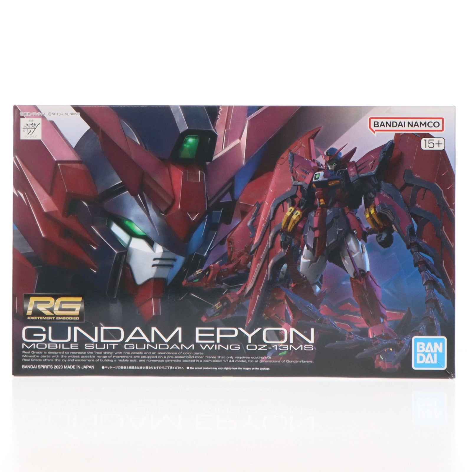 【中古即納】[PTM] RG 1/144 OZ-13MS ガンダムエピオン 新機動戦記ガンダムW(ウイング) プラモデル(5065442) バンダイスピリッツ(20230930)