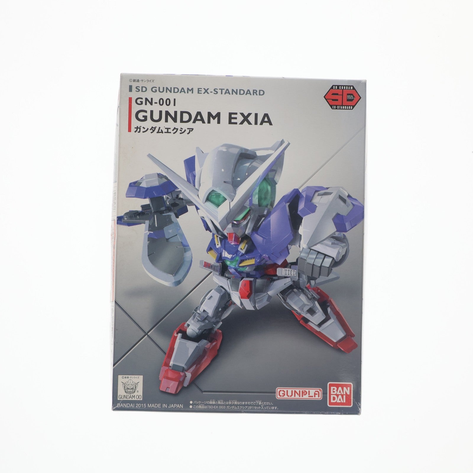 【中古即納】[PTM] SDガンダム EXスタンダード 003 GN-001 ガンダムエクシア 機動戦士ガンダム00(ダブルオー) プラモデル(0202753) バンダイ(20171216)