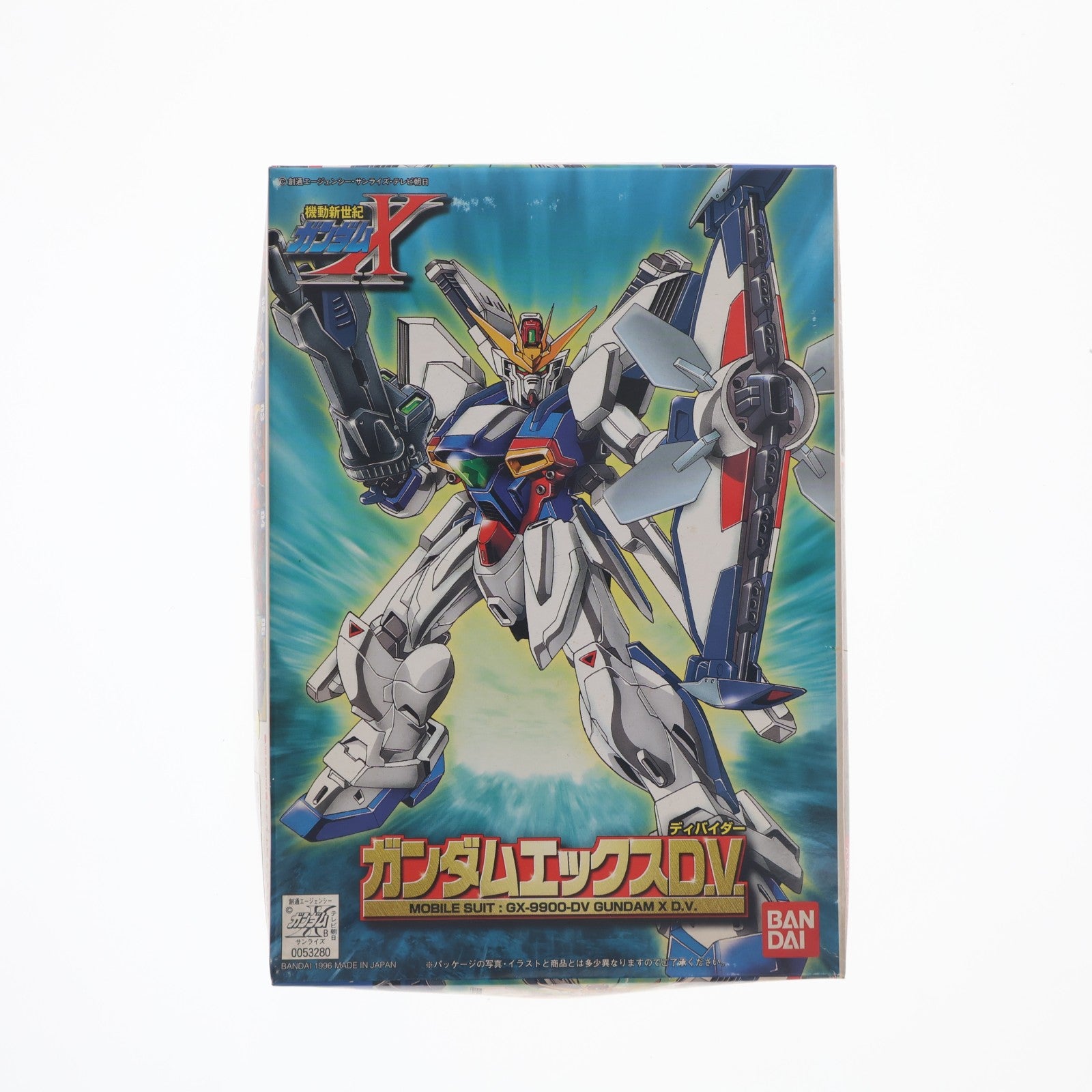 【中古即納】[PTM] 1/144 GX-9900-DV ガンダムエックスD.V.(ディバイダー) 機動新世紀ガンダムX プラモデル バンダイ(20131027)
