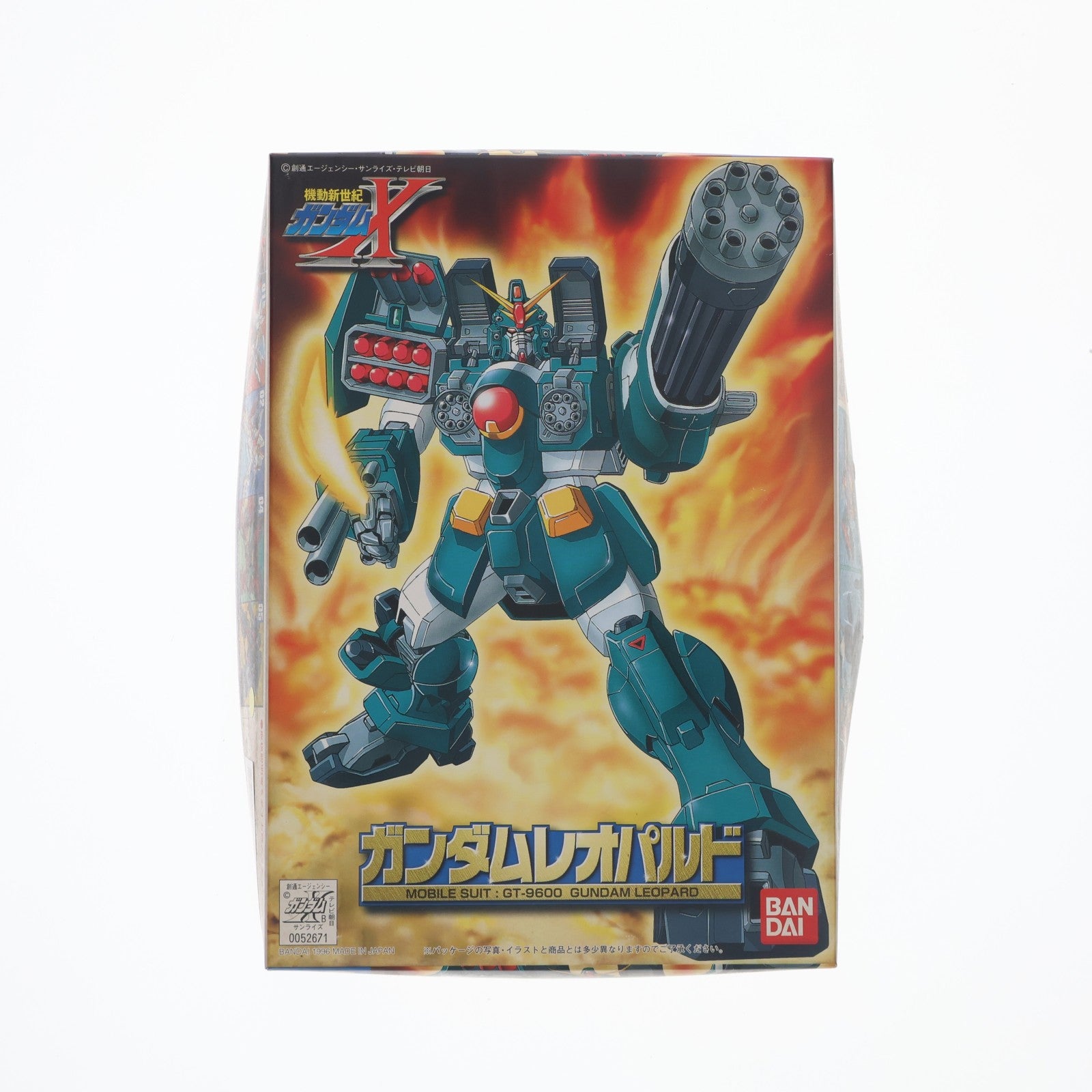 【中古即納】[PTM] ガンダムXシリーズ No.03 1/144 ガンダムレオパルド GT-9600 機動新世紀 ガンダムX プラモデル バンダイ(20131027)