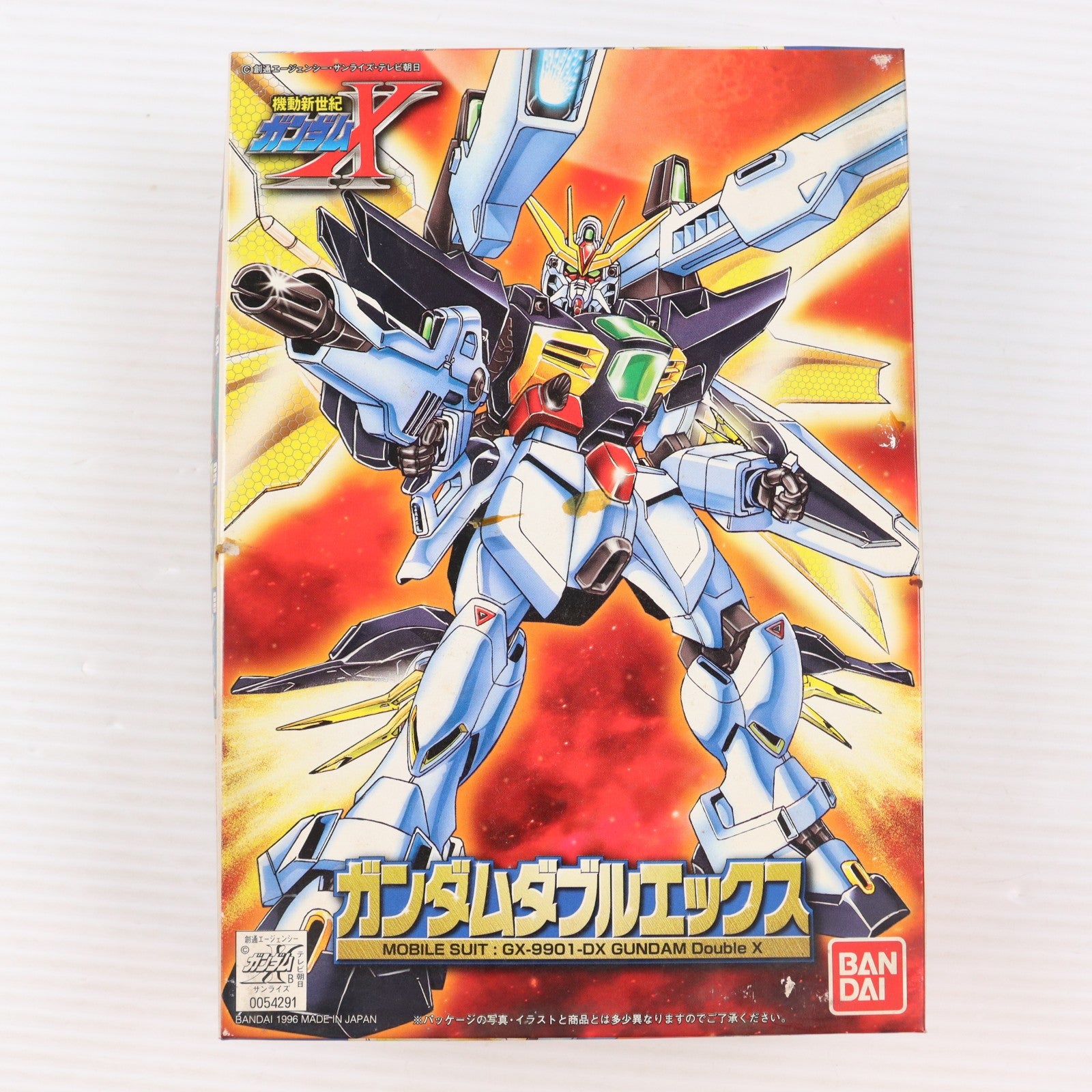 【中古即納】[PTM] ガンダムXシリーズ No.07 1/144 GX-9901-DX ガンダムダブルエックス(再生産版) 機動新世紀ガンダムX プラモデル(0054291-700) バンダイ(20131027)
