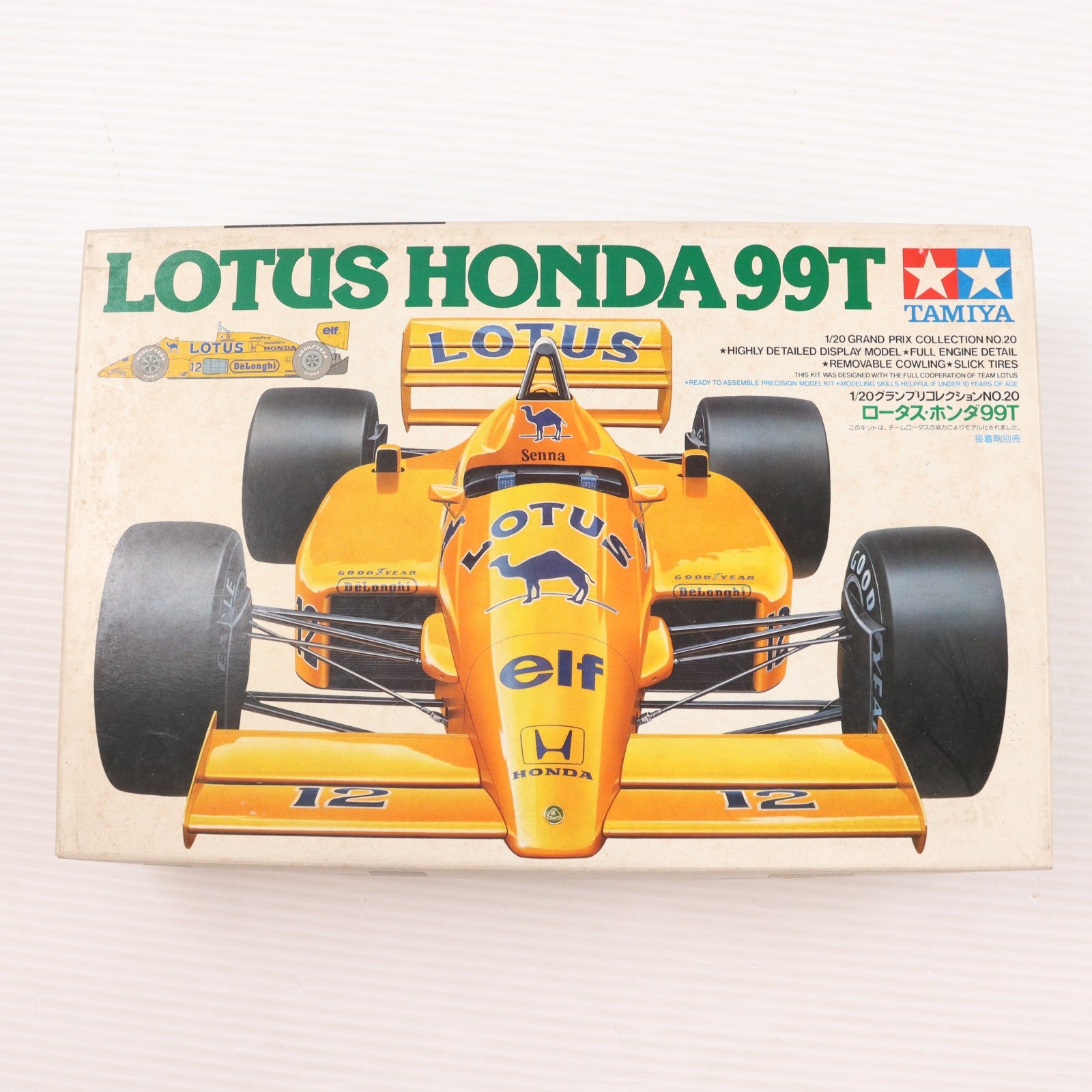 【中古即納】[PTM] グランプリコレクション No.20 1/20 ロータス ホンダ 99T ディスプレイモデル プラモデル(2020) タミヤ(19991231)