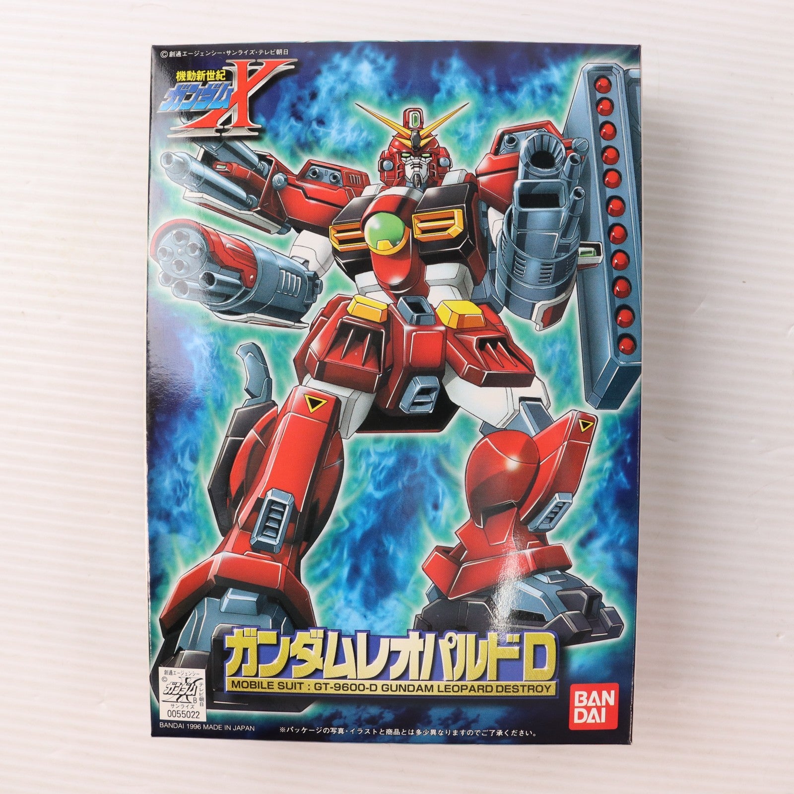 【中古即納】[PTM] 1/144 GT-9600D ガンダムレオパルドD 機動新世紀ガンダムX プラモデル(0055022) バンダイ(20131027)