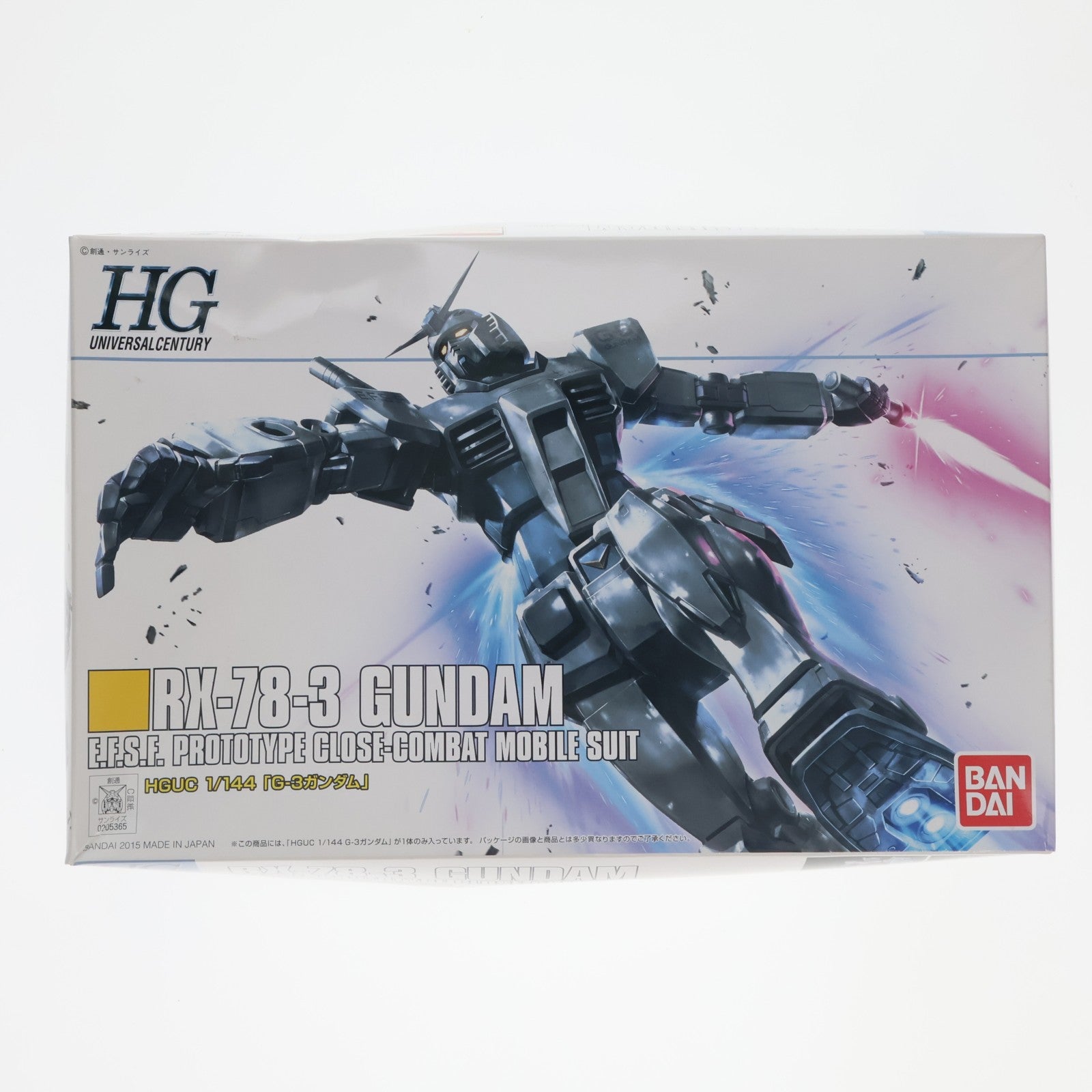 【中古即納】[PTM] イベント限定 HGUC 1/144 REVIVE RX-78-3 G-3ガンダム 機動戦士ガンダム プラモデル(0205365) バンダイ(20151120)