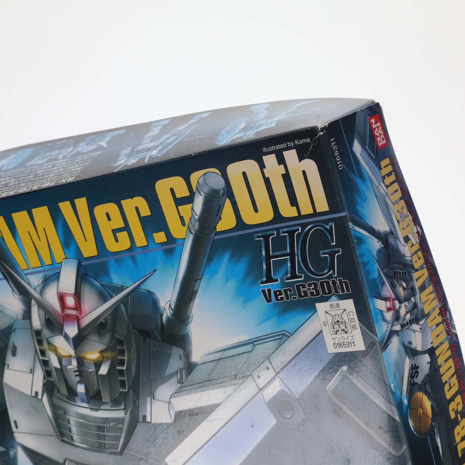 【中古即納】[PTM] HG 1/144 RX-78-3 G-3ガンダム Ver.G30th(バージョンジーサーティース) ガンダムスーパーエキスポ東京2010限定版 機動戦士ガンダム プラモデル バンダイ(20100810)