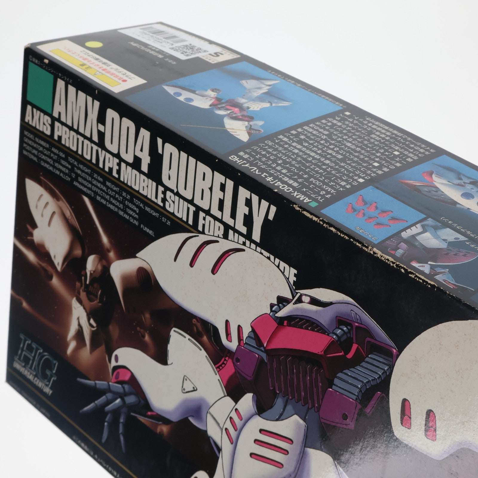 【中古即納】[PTM] HGUC 1/144 AMX-004 キュベレイ 機動戦士Zガンダム プラモデル バンダイ(20090831)