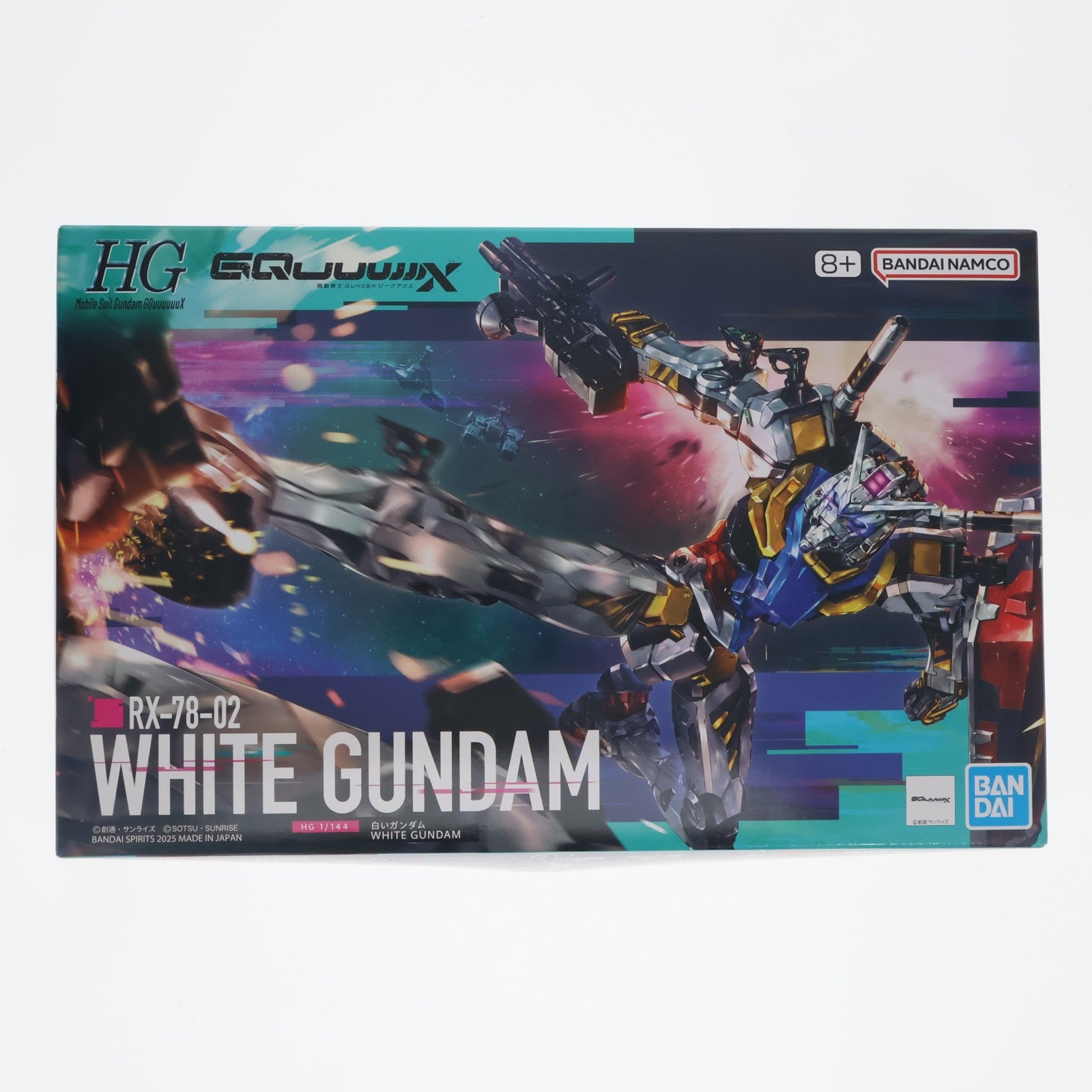 【中古即納】[PTM] (再販) HG 1/144 白いガンダム 機動戦士Gundam GQuuuuuuX(ガンダム ジークアクス) プラモデル(5069189) バンダイスピリッツ(20260415)
