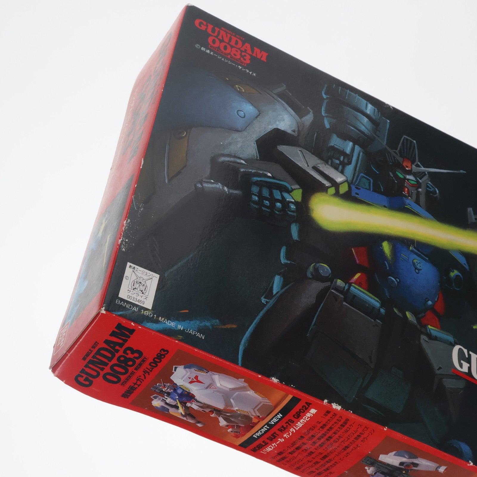【中古即納】[PTM] 1/144 ガンダム RX-78 GP02A 機動戦士ガンダム0083 STARDUST MEMORY シリーズNo.2 プラモデル バンダイ(19991231)