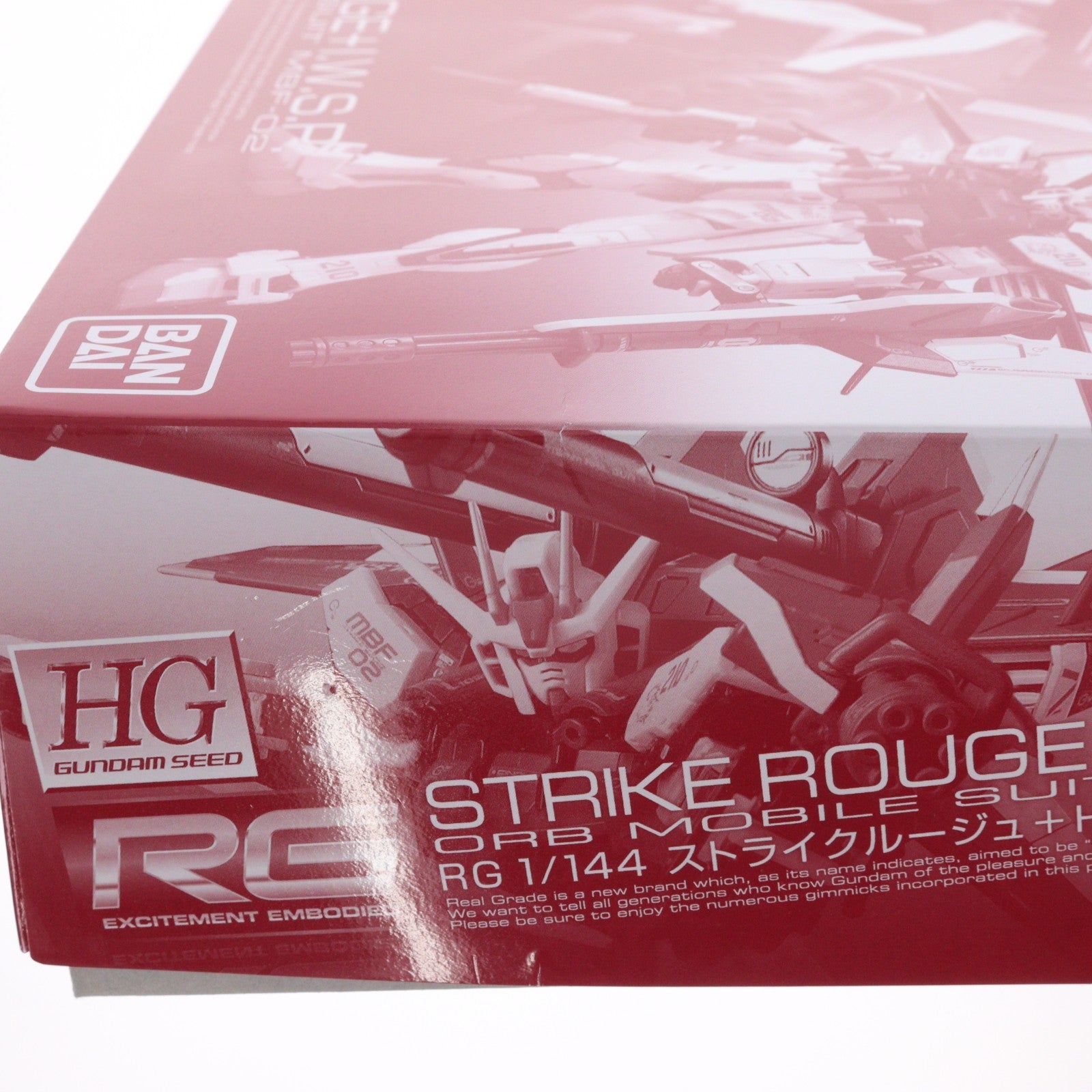 【中古即納】[PTM] ホビーオンラインショップ限定 RG 1/144 ストライクルージュ+HG 1/144 I.W.S.P. 機動戦士ガンダムSEED(シード) MSV プラモデル(5064889) バンダイスピリッツ(20241220)
