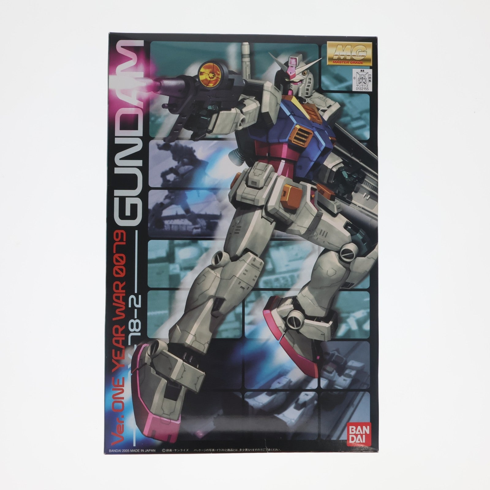 【中古即納】[PTM] MG 1/100 RX-78-2 ガンダム Ver.ONE YEAR WAR 0079 機動戦士ガンダム 一年戦争 プラモデル(0132155) バンダイ(20170224)