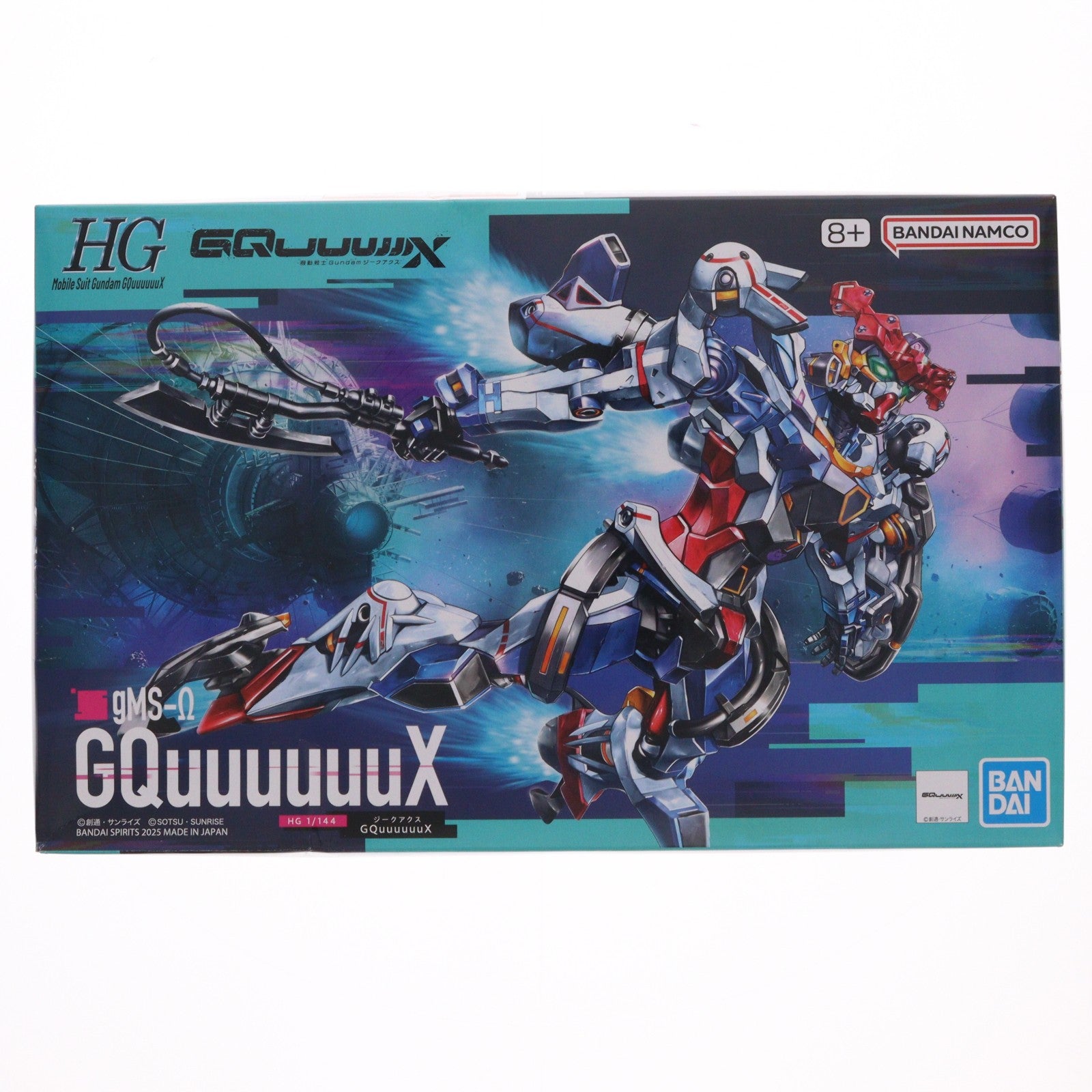 【中古即納】[PTM] (再販) HG 1/144 GQuuuuuuX(ジークアクス) 機動戦士Gundam GQuuuuuuX(ガンダム ジークアクス) プラモデル(5068317) バンダイスピリッツ(20250625)